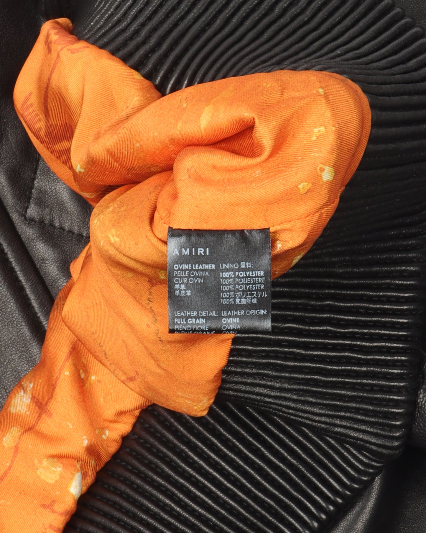 Leather Bomber Jacket