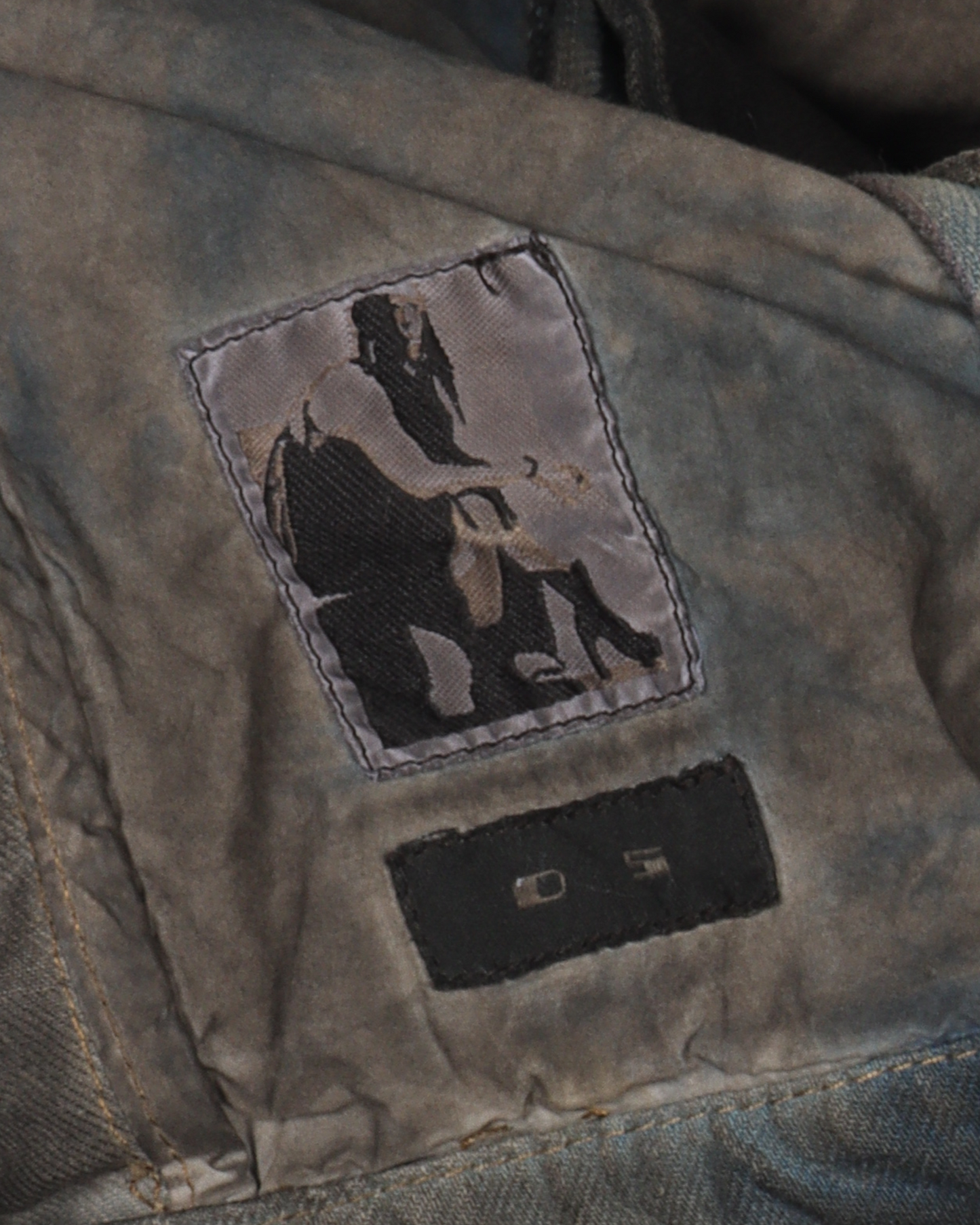 Faded Denim Work Jacket