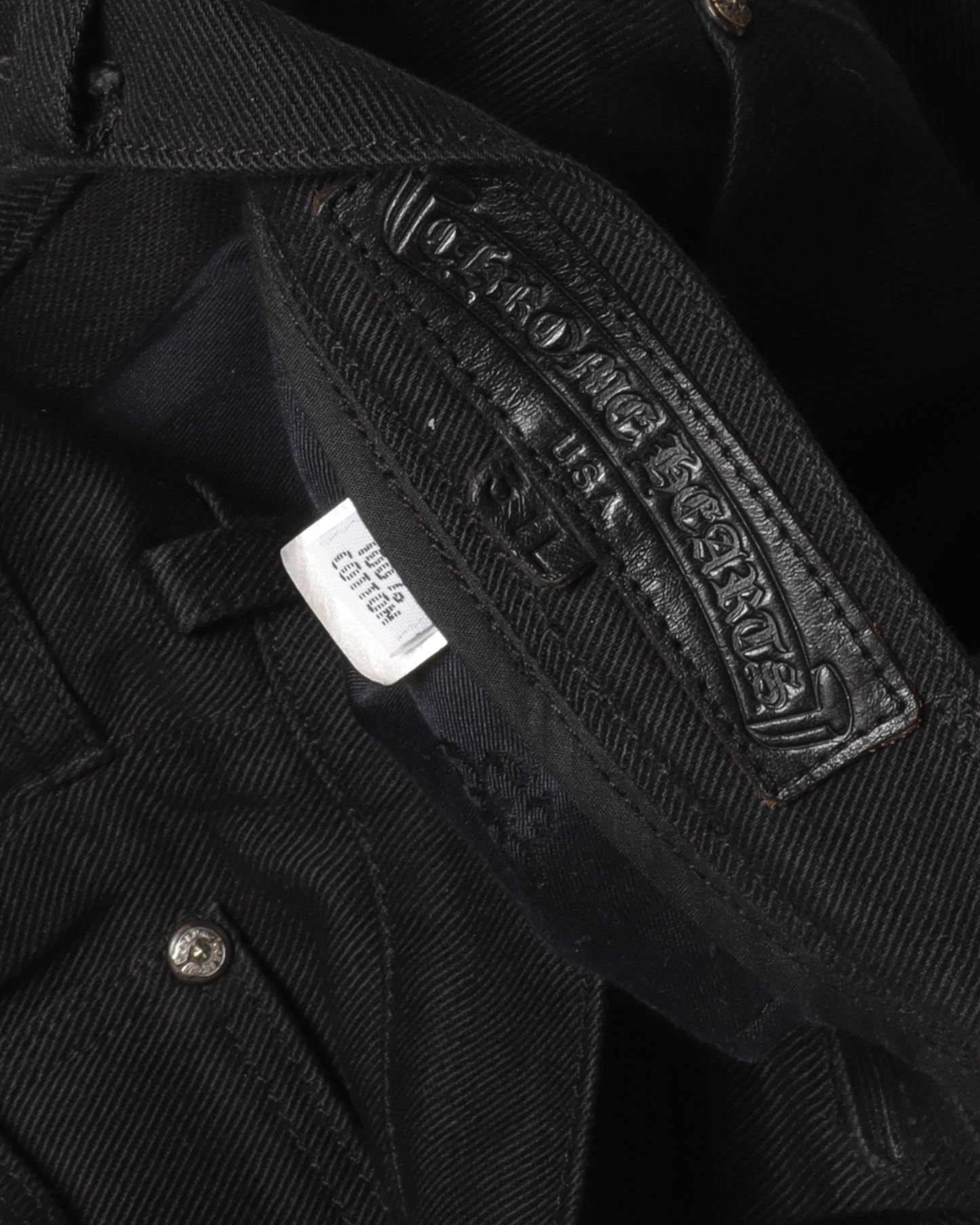 "Fleur De Lis" Cross Patch Denim