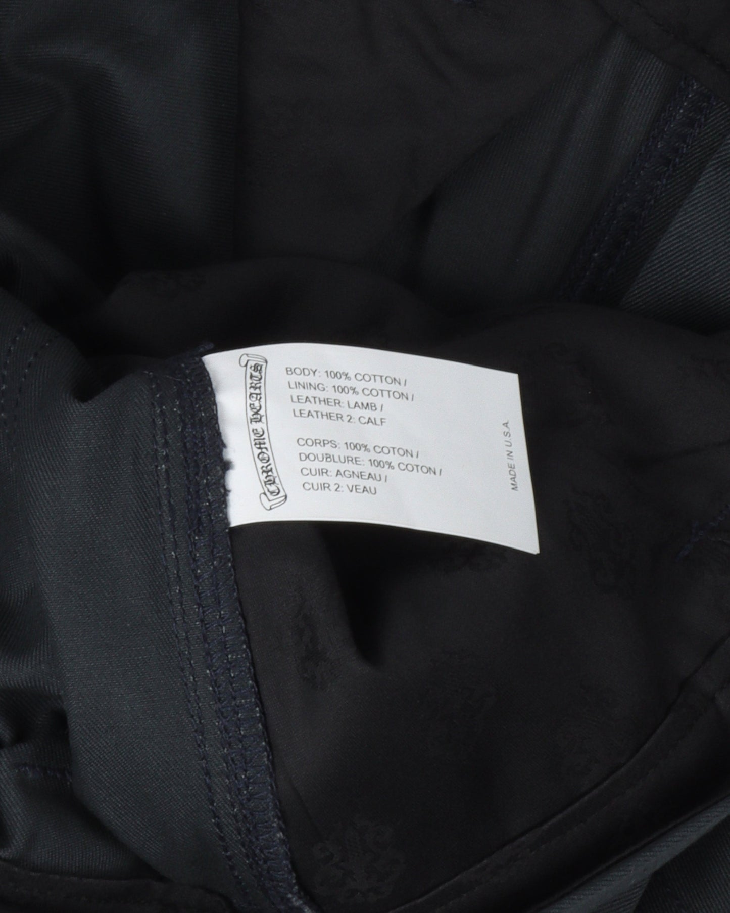 Double Knee Cross Patch Pants