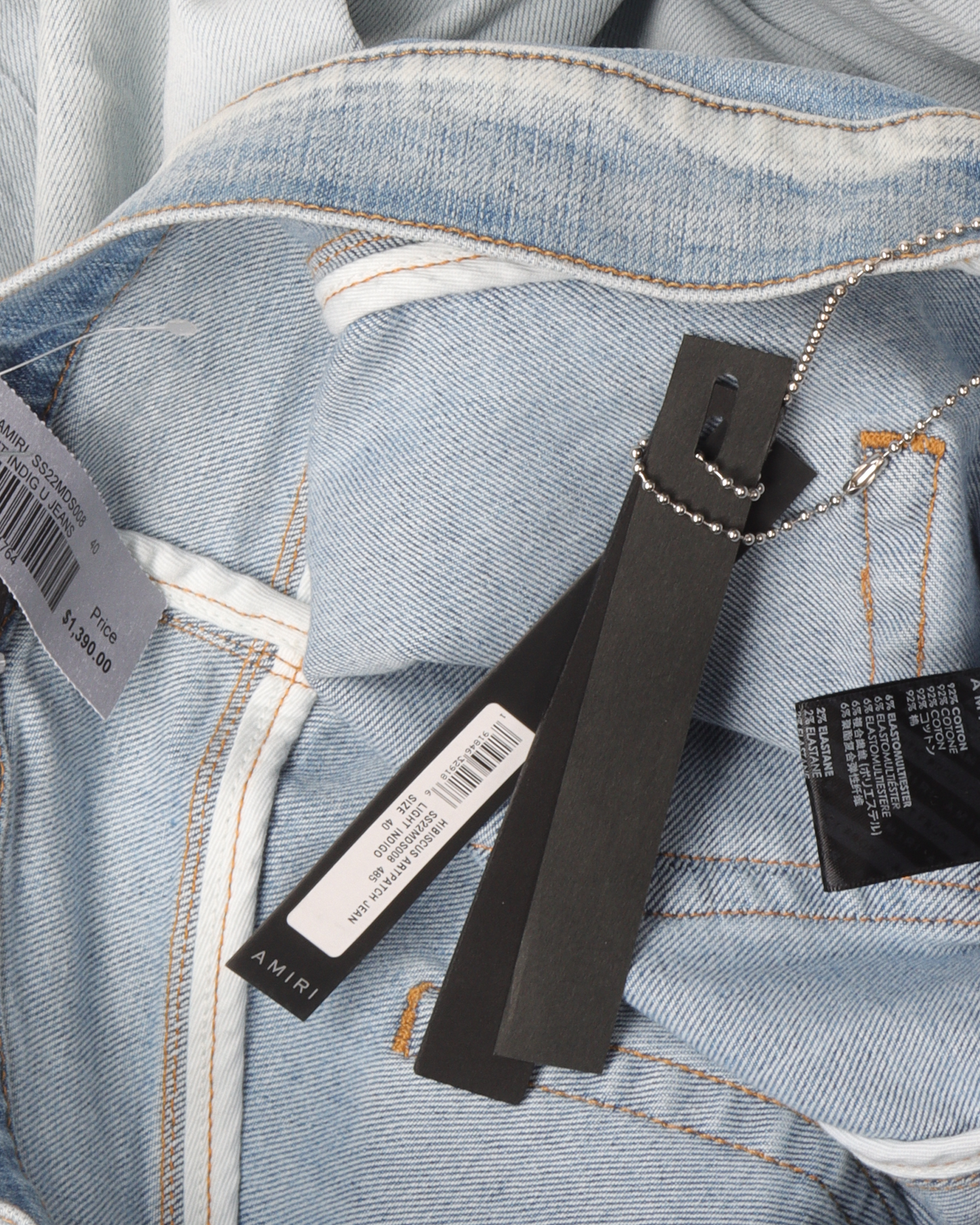 Hibiscus Artpatch Denim