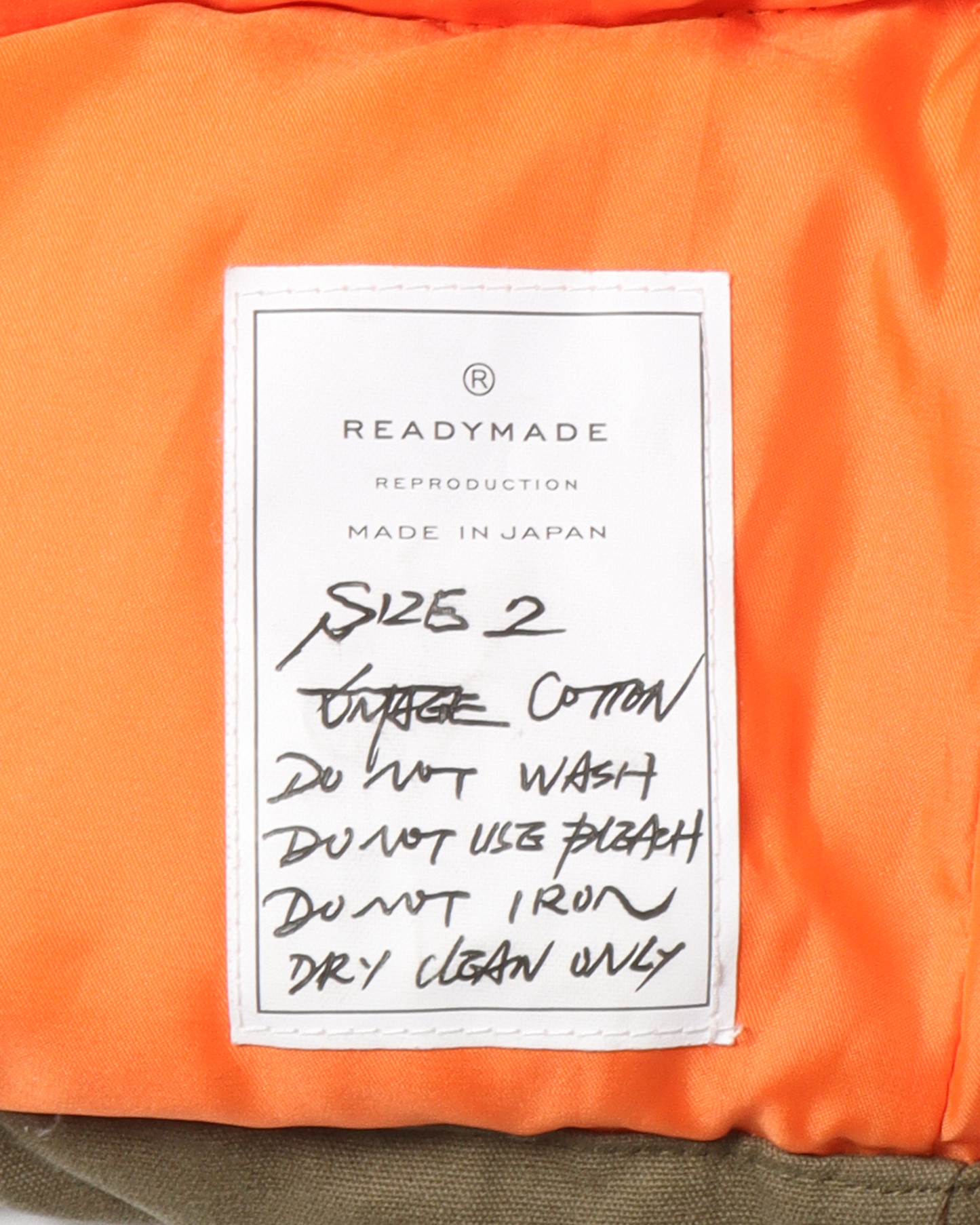 Military Bag Reworked Down Vest