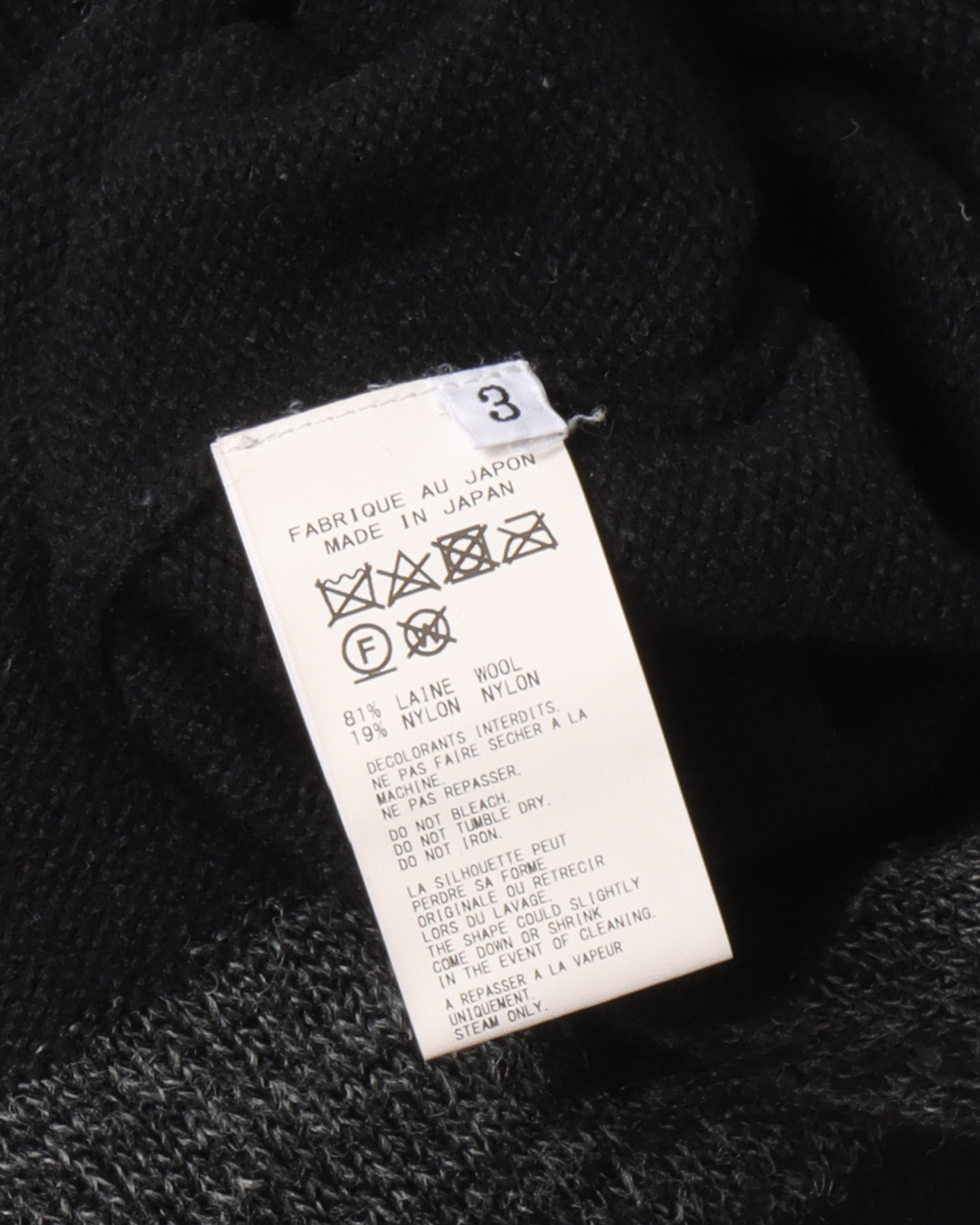 Pour Homme Wool Turtleneck Sweater