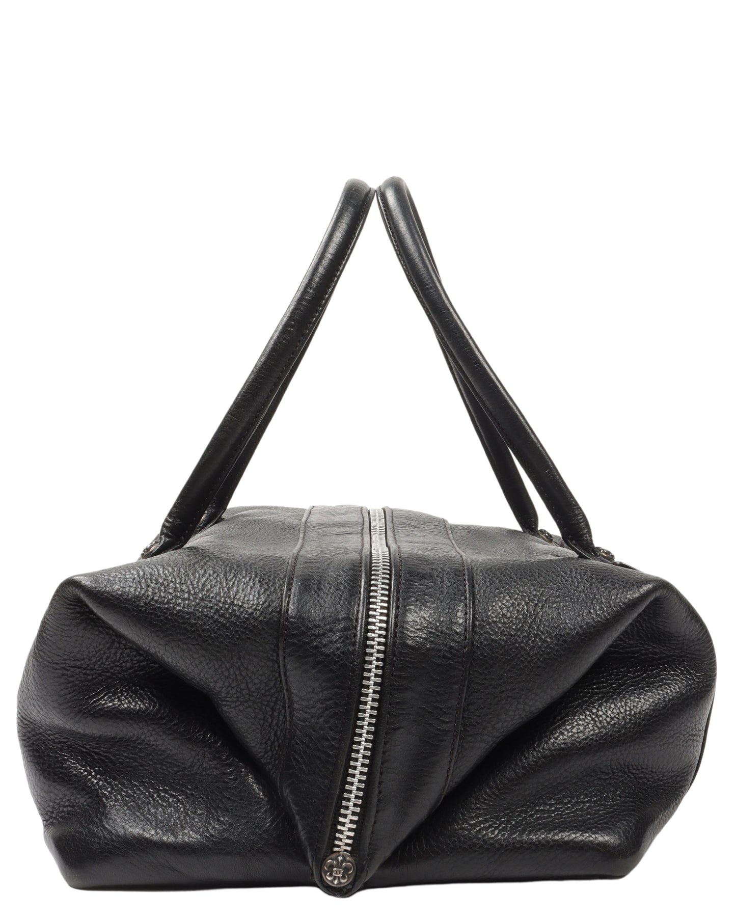 "Fleur De Lis" Leather Medicine Bag