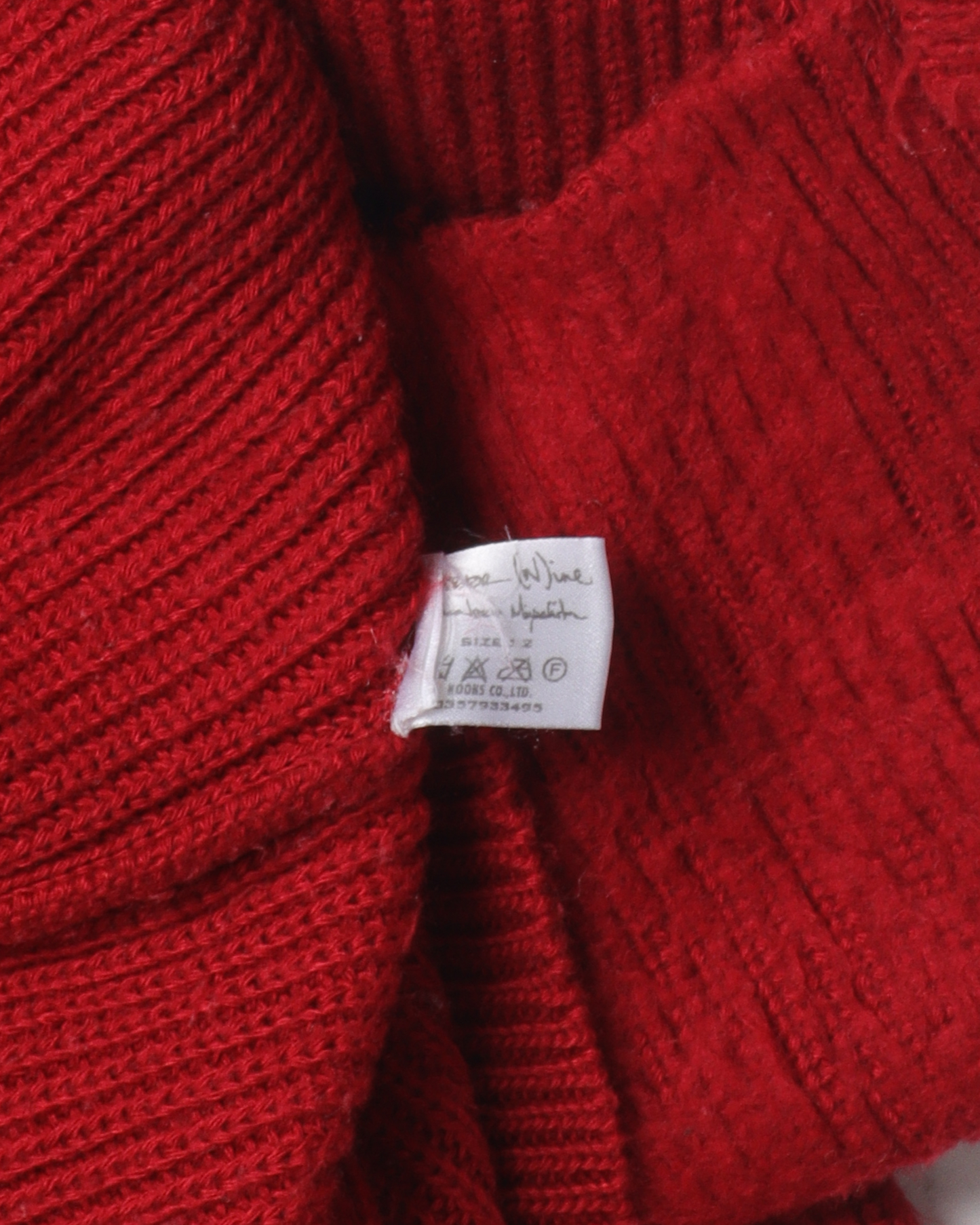 Red Knit Sweater