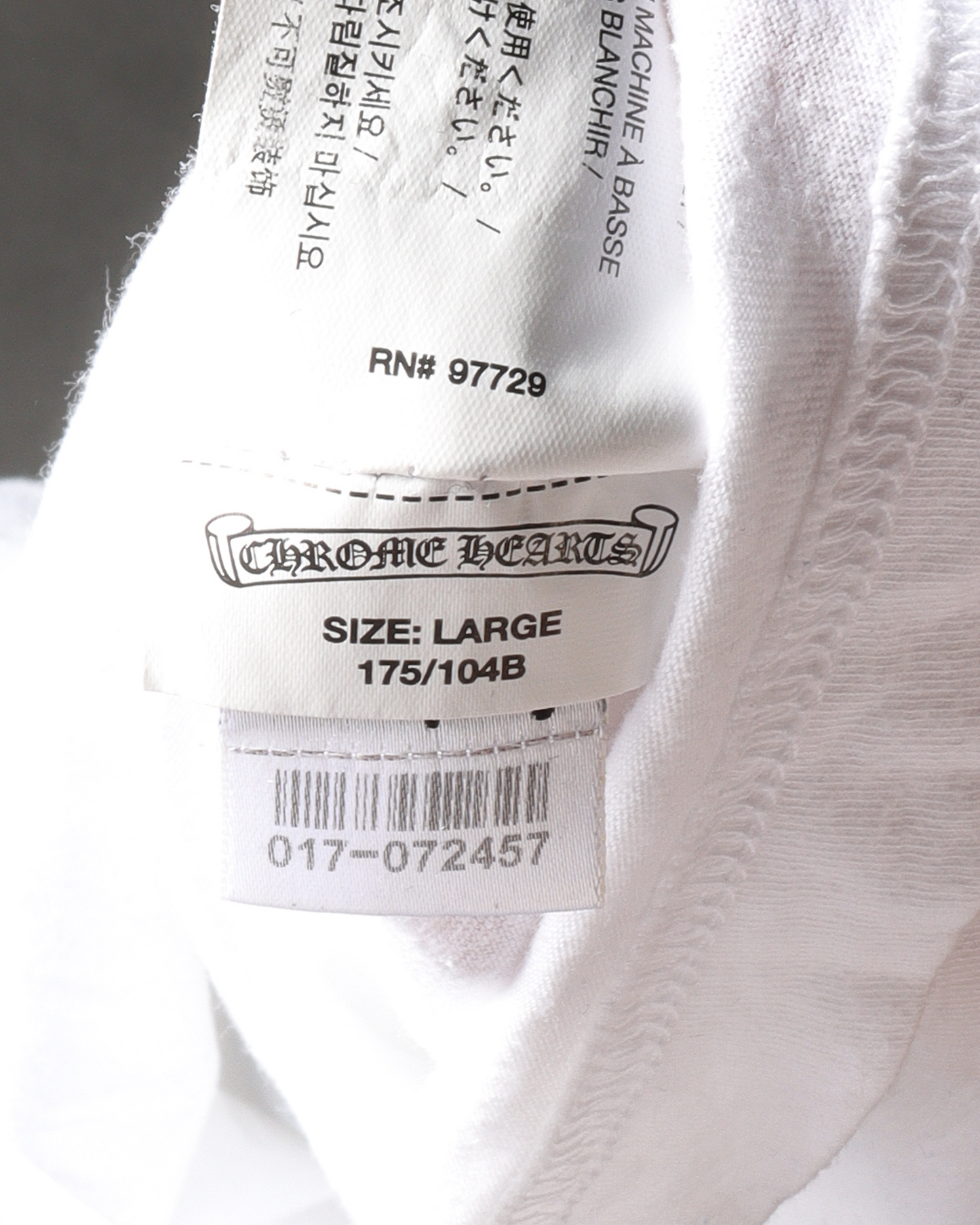 Collar Logo Long Sleeve T-Shirt