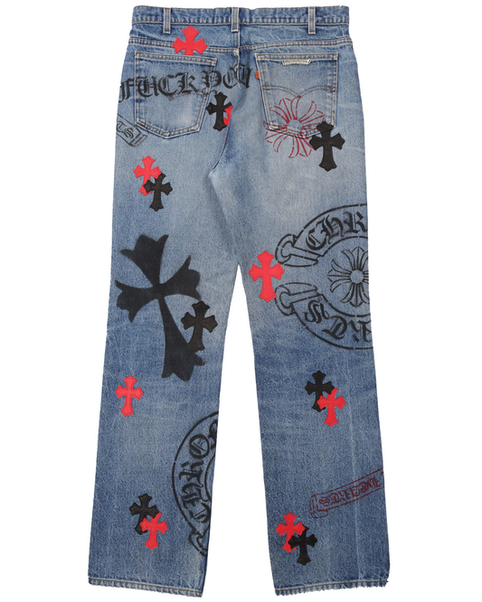 Levi's Cross Patch Stencil Denim