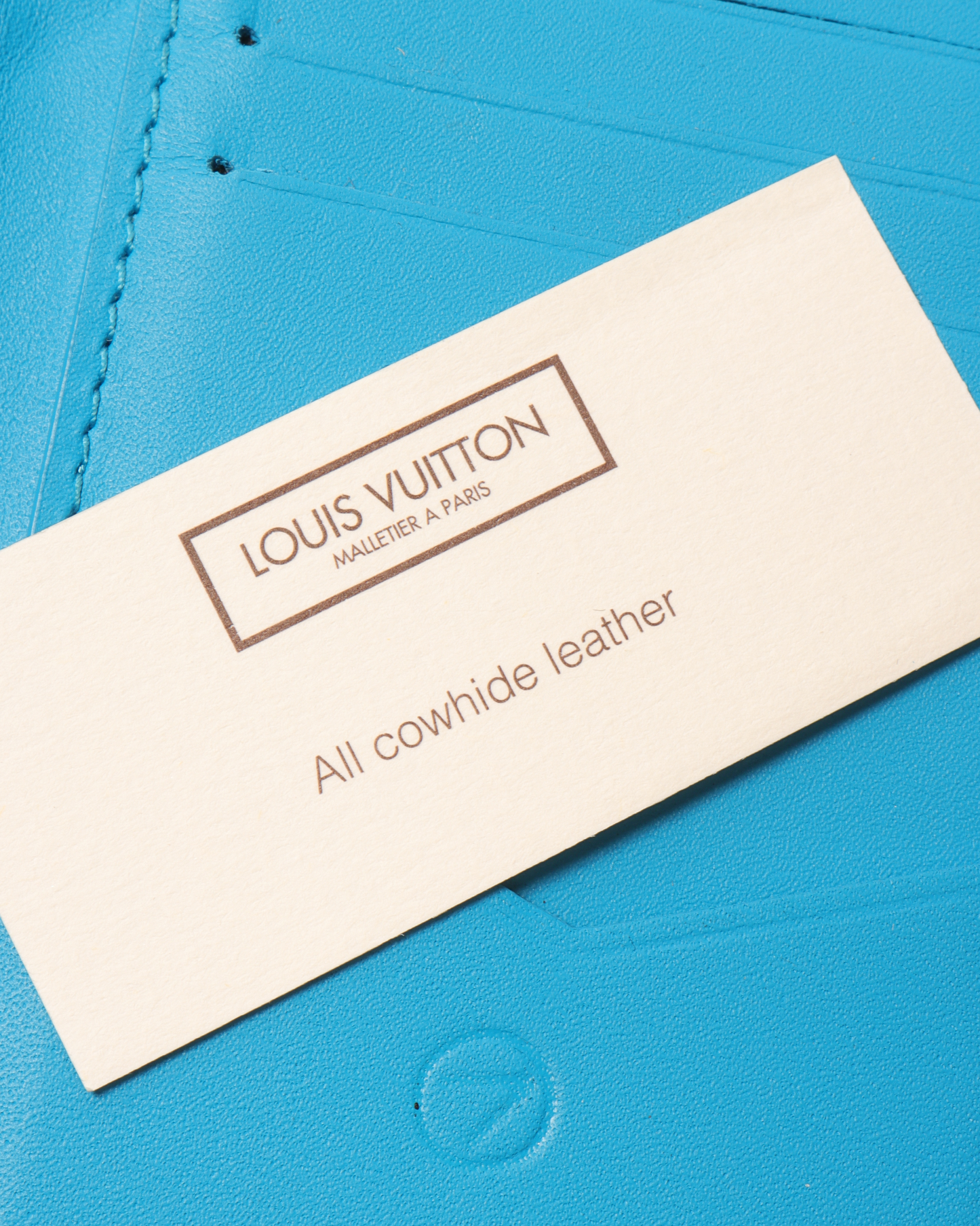 Leather Monogram Bi-Fold Cardholder