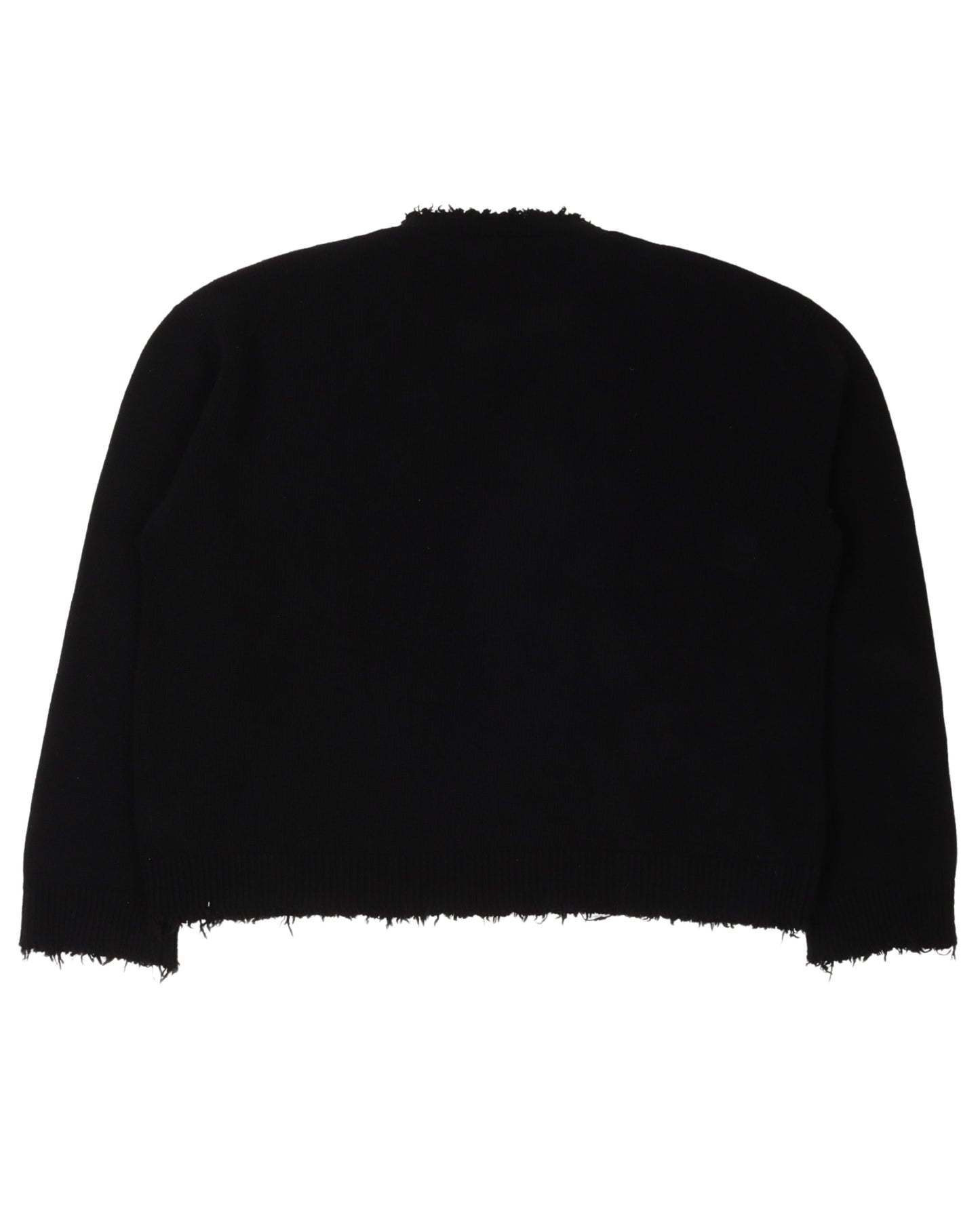 Metal Logo Wool Sweater