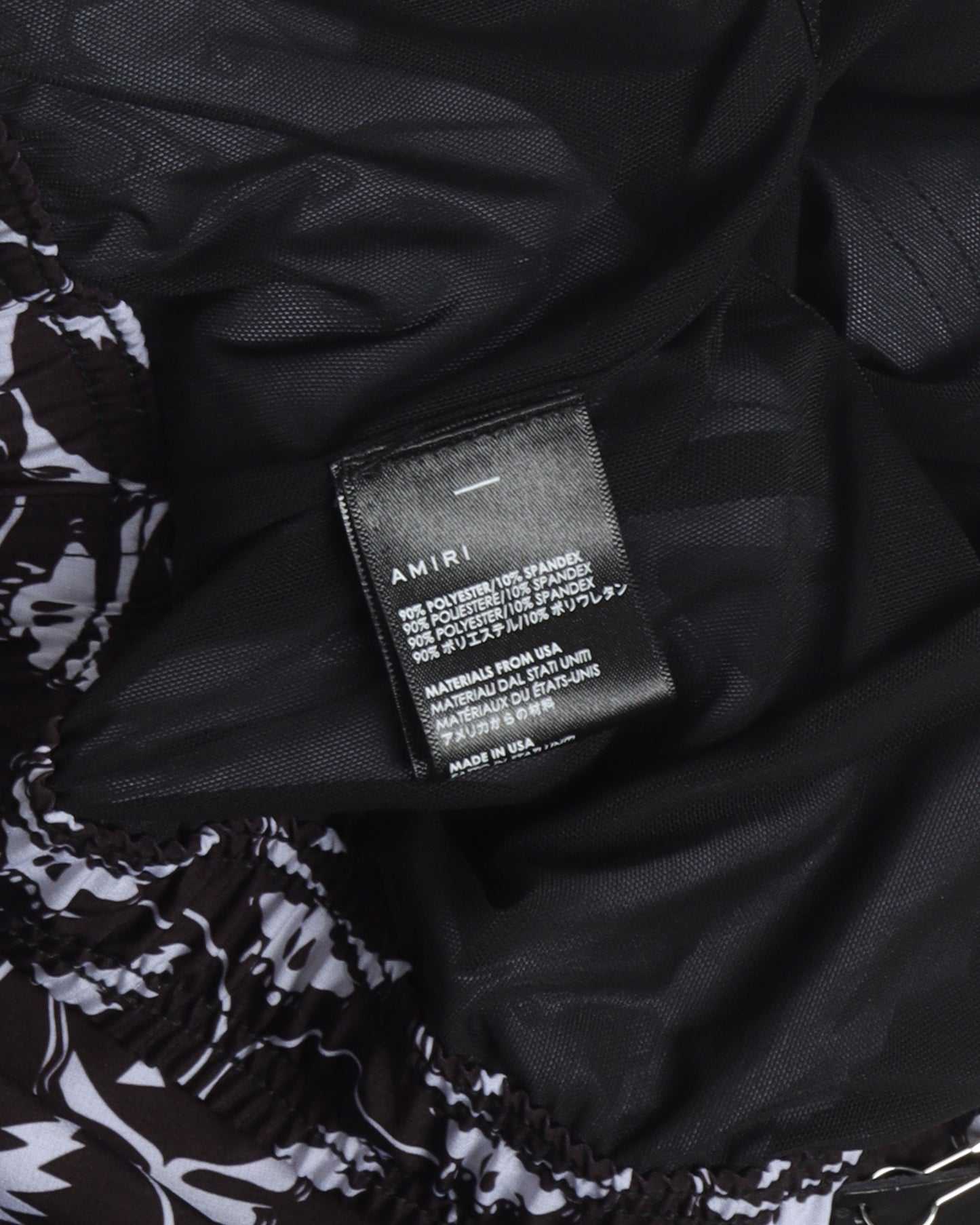 Skull-Pattern Swim Shorts