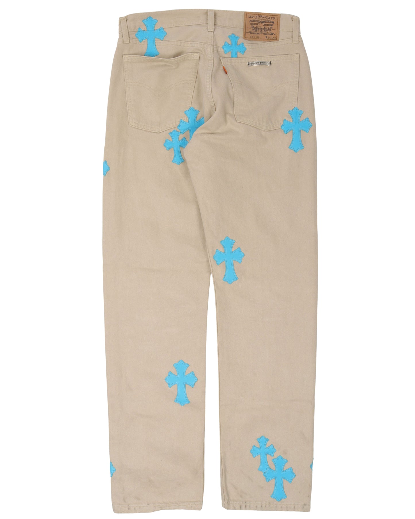 Levi's Leather Cross Jeans