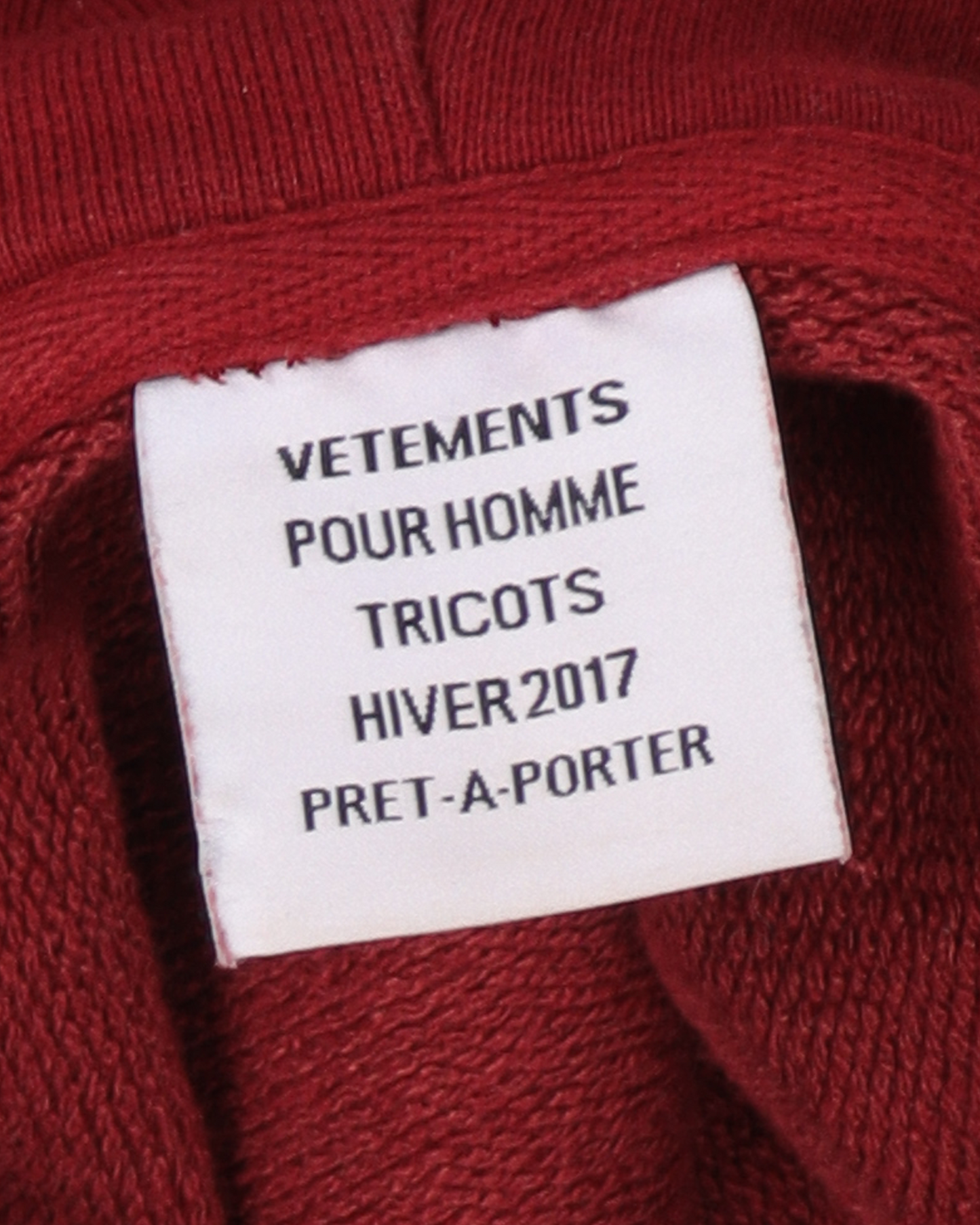 FW17 Bridges Burgundy Oversized Hoodie