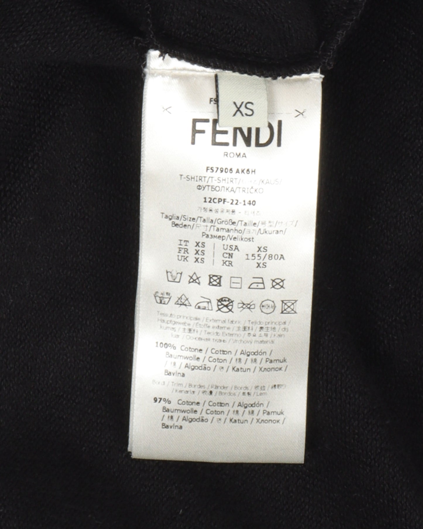 Fendace Embroidered Hoodie