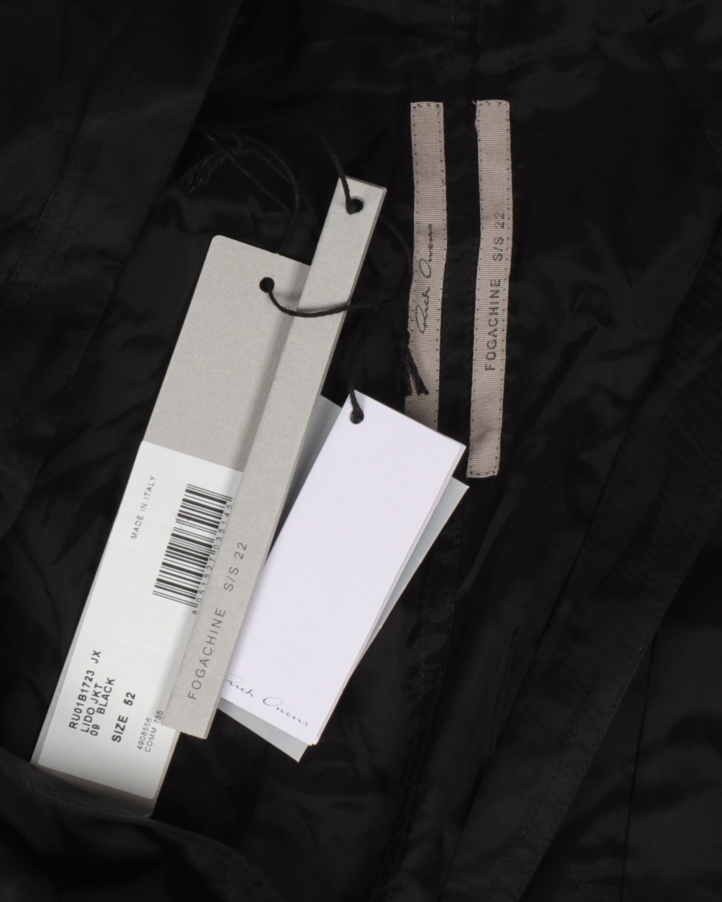 SS22 "FOGACHINE" Nylon Blazer