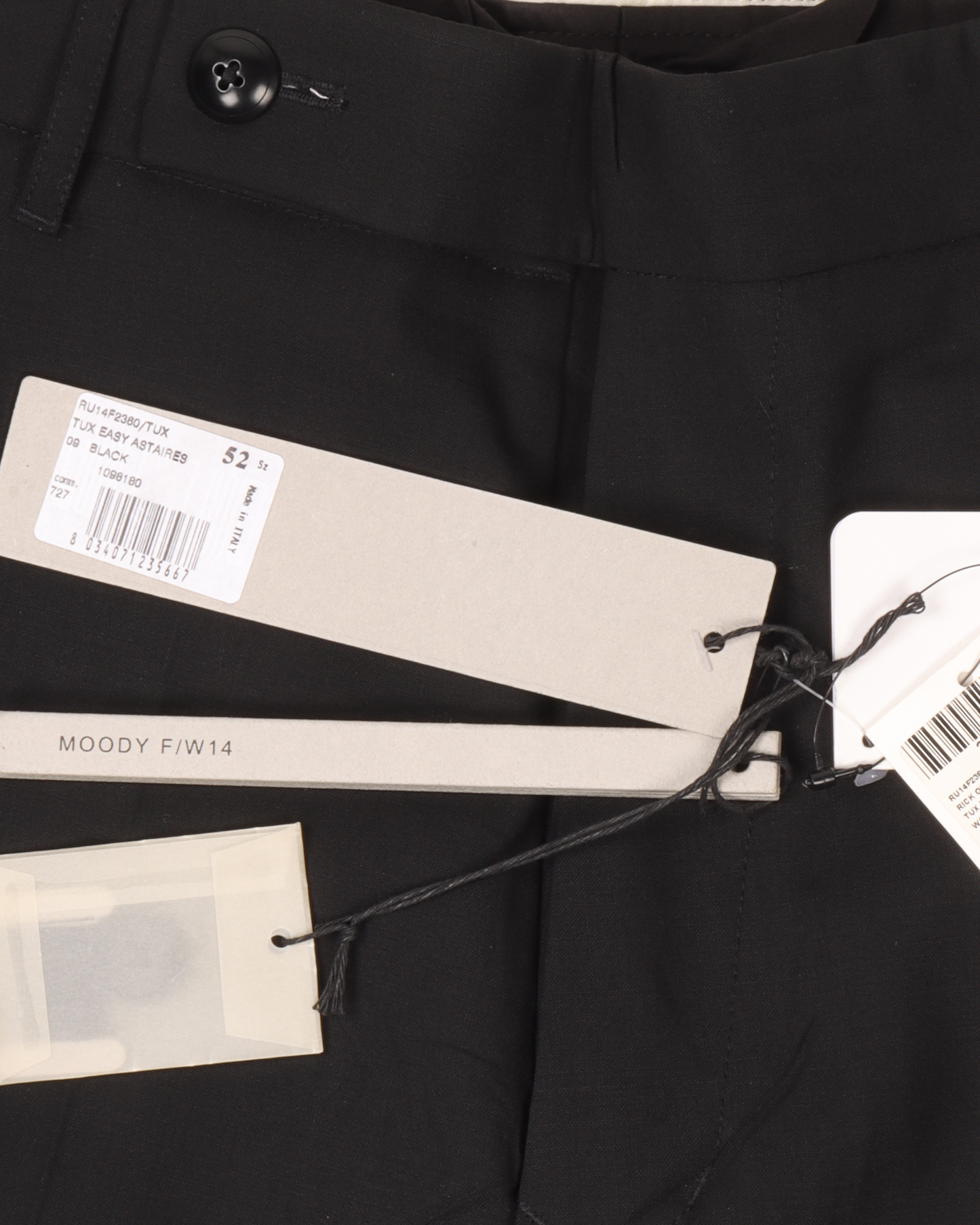 FW14 "MOODY" Wool Suit Pants