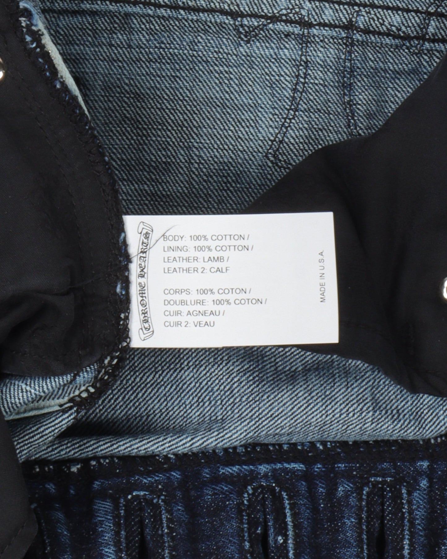 Fleur Knee Denim w/ 33 Cross Patches