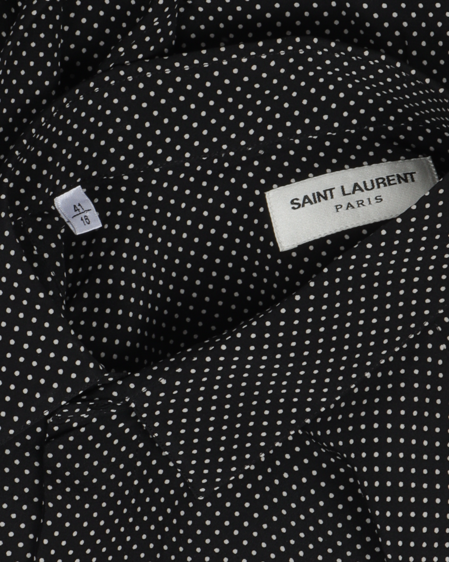 Silk Polka-Dot Shirt