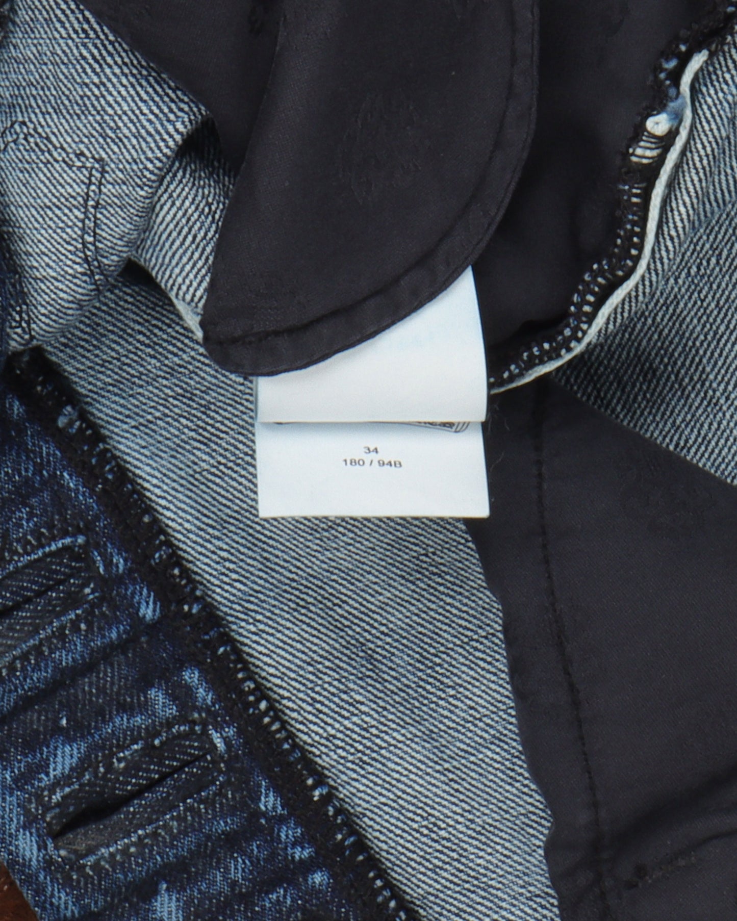 Fleur Knee Denim w/ 33 Cross Patches