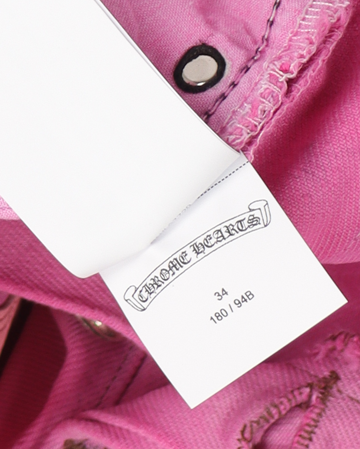 Levi's Cross Patch Denim Sex Records Neon Pink