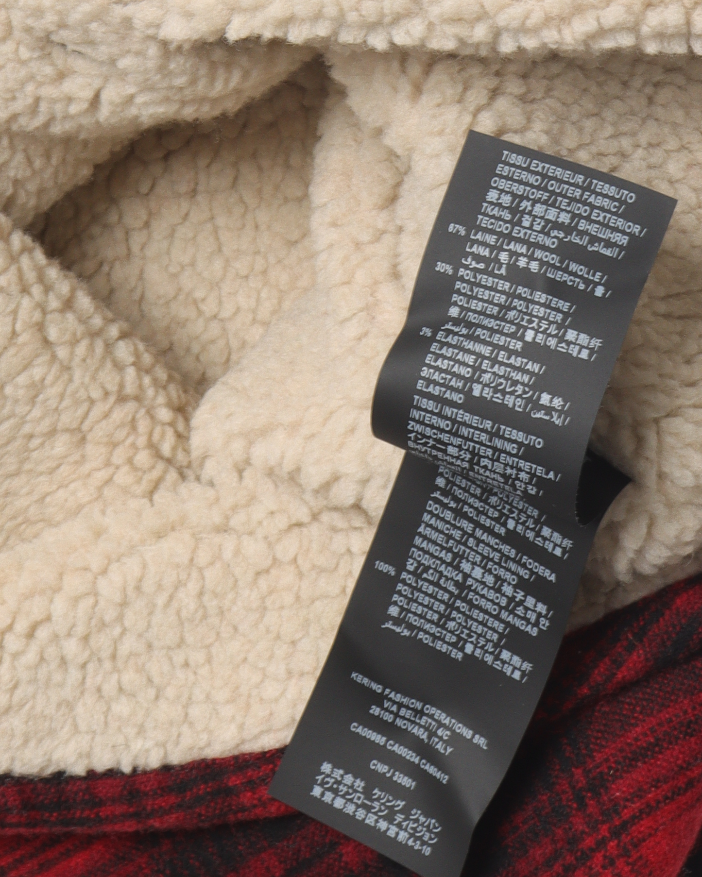 Shearling Western Shirt