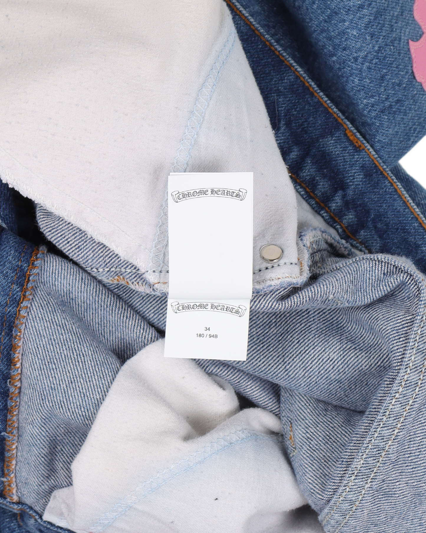 Levi's Pink Cross Patch Denim