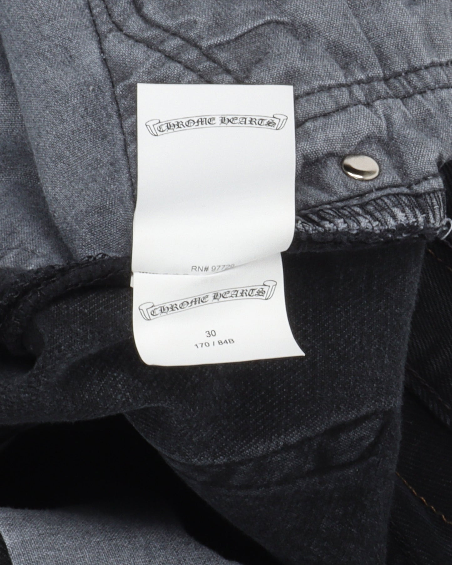 Levi's Black Cross Patch Jeans