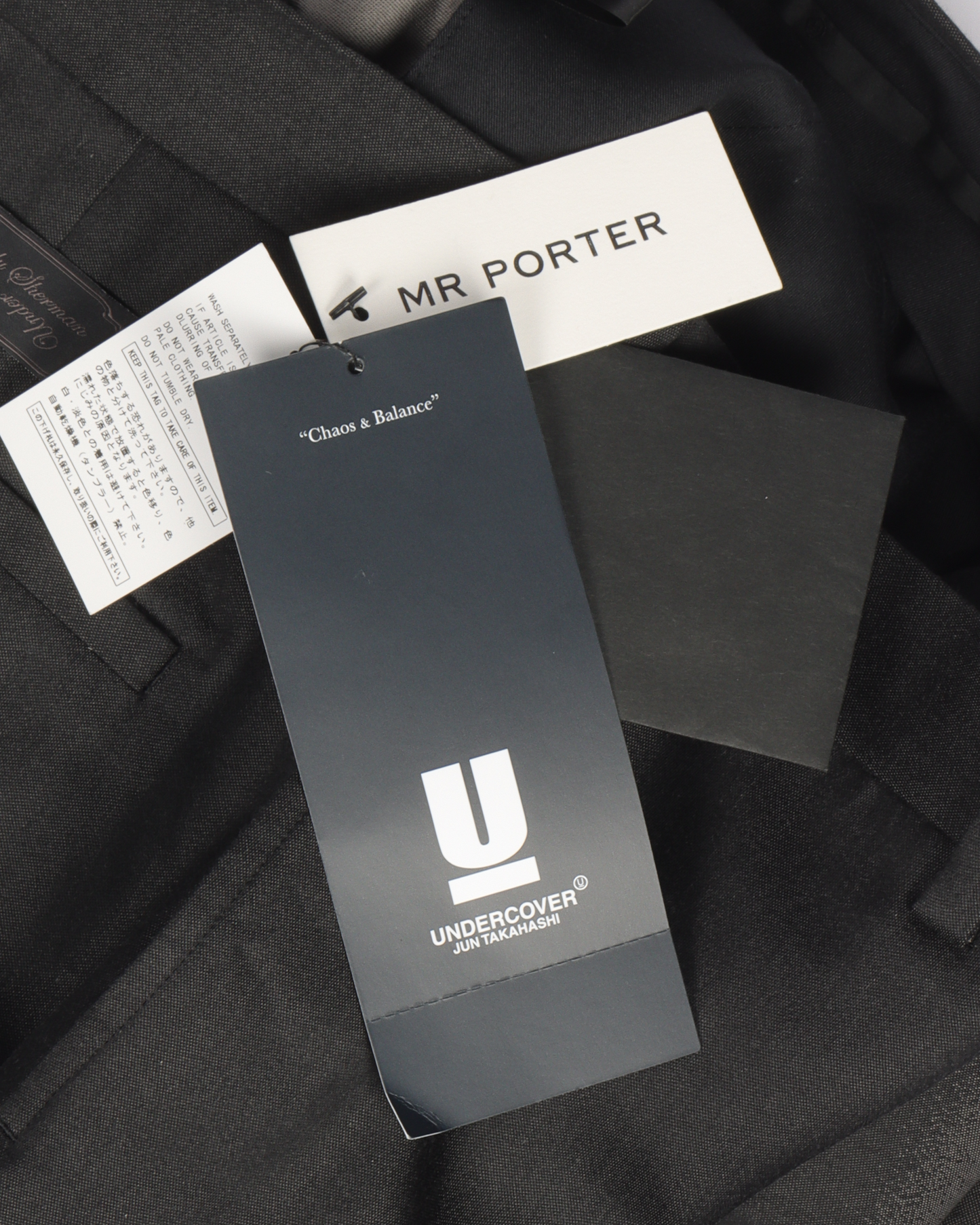 SS20 "Cindy Sherman" Graphic Wide-Leg Trousers