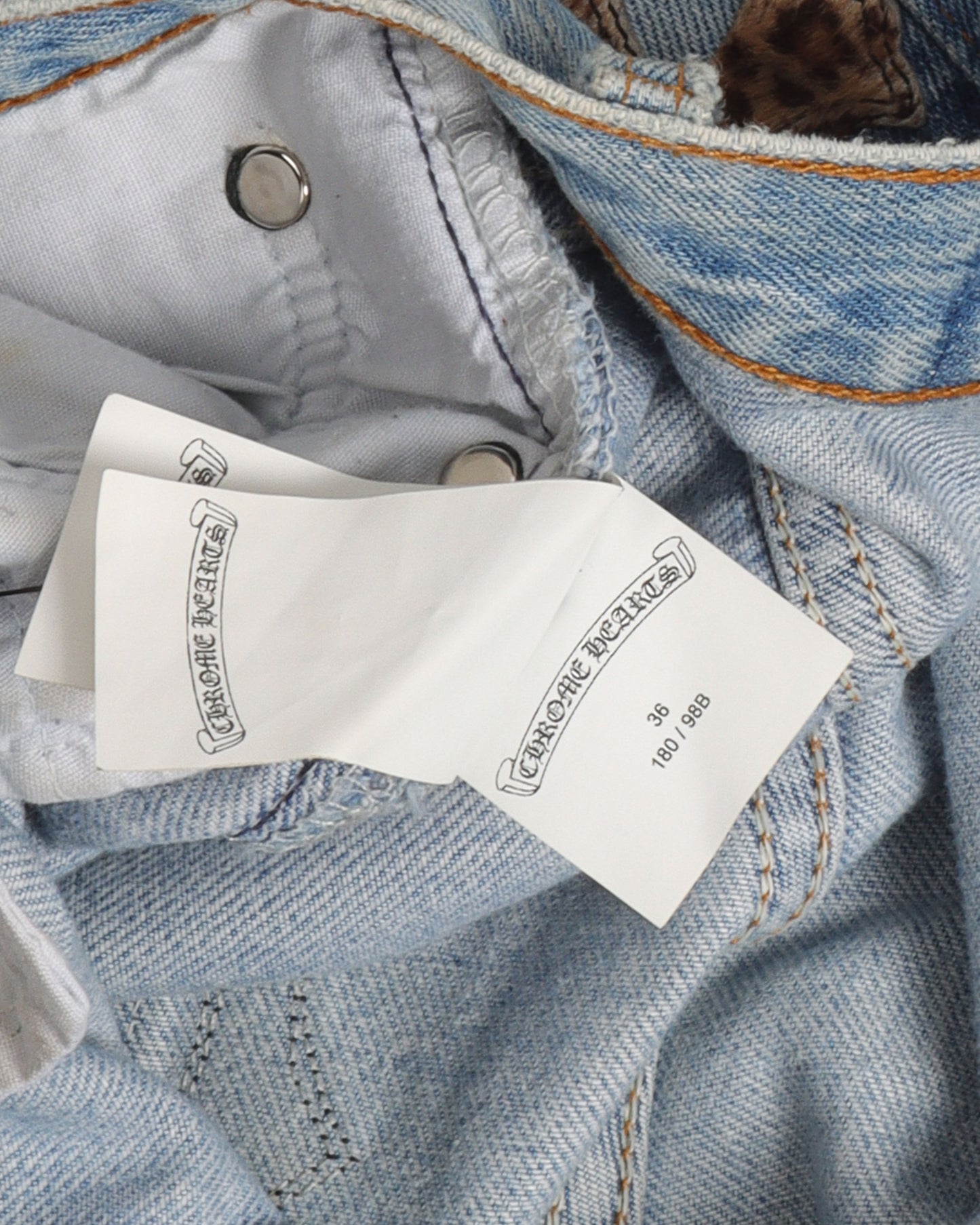 Levi's Leopard Cross Patch Denim