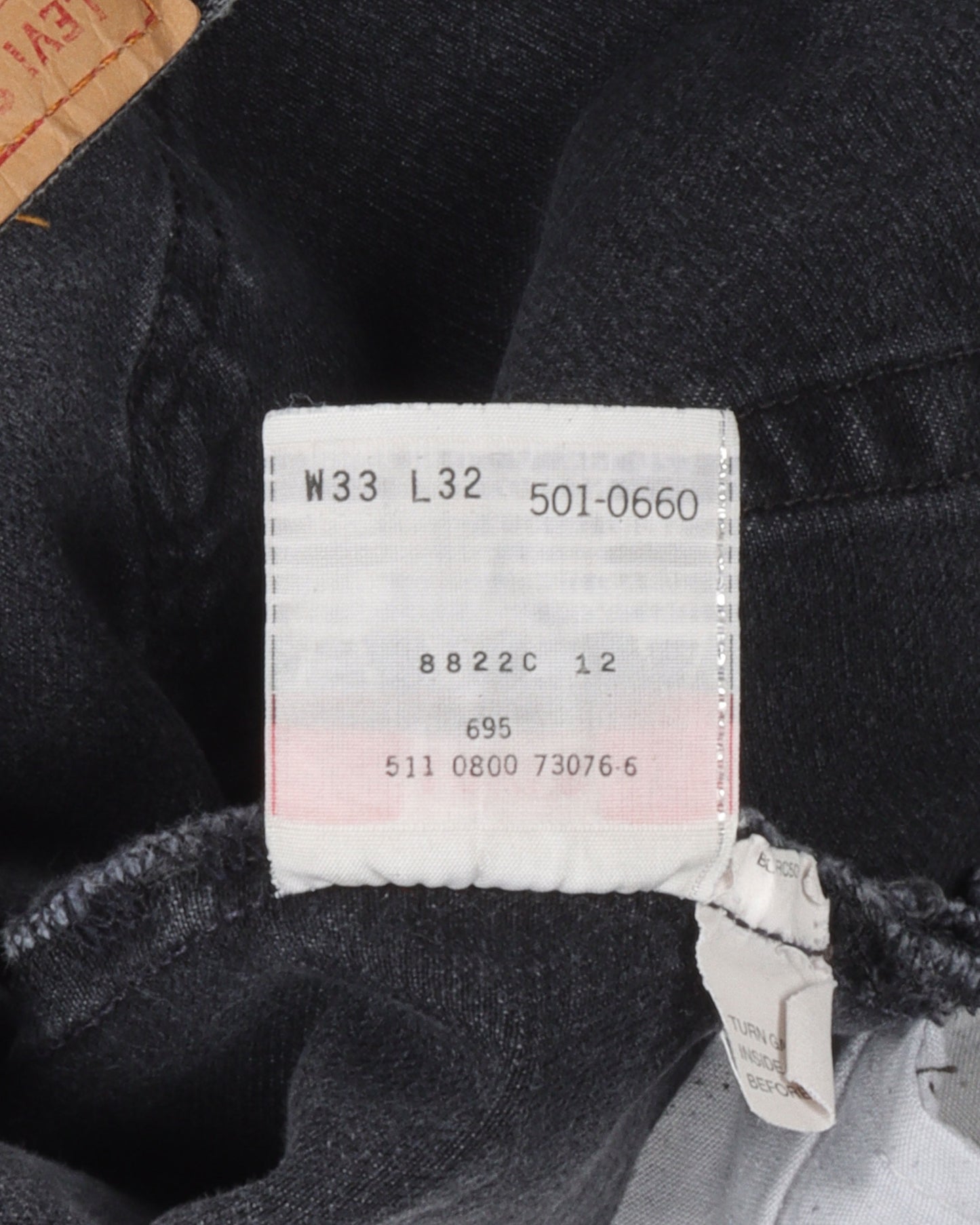Levi's Patch Repair 501 Jeans