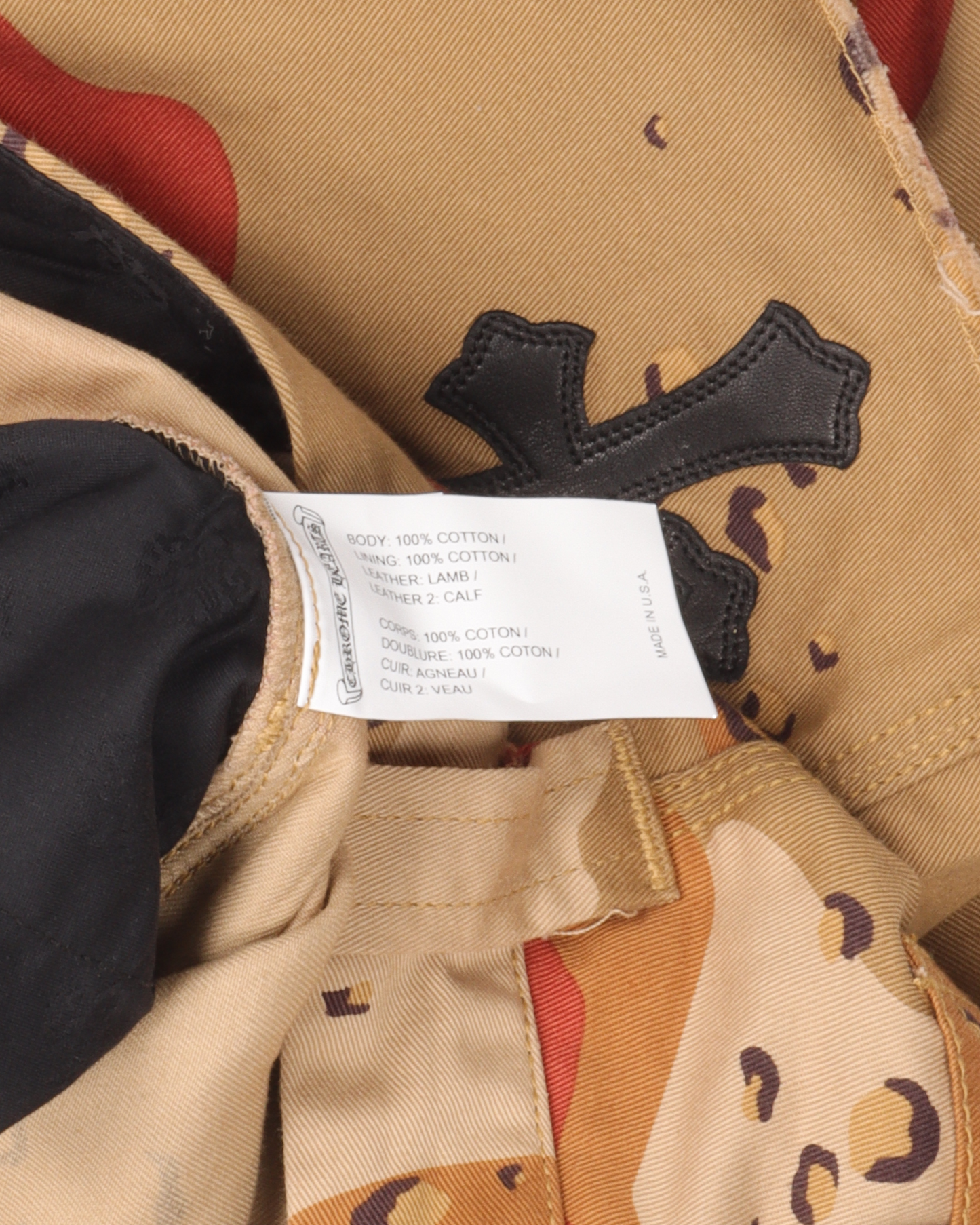 Sex Records Tan Camo Carpenter Shorts