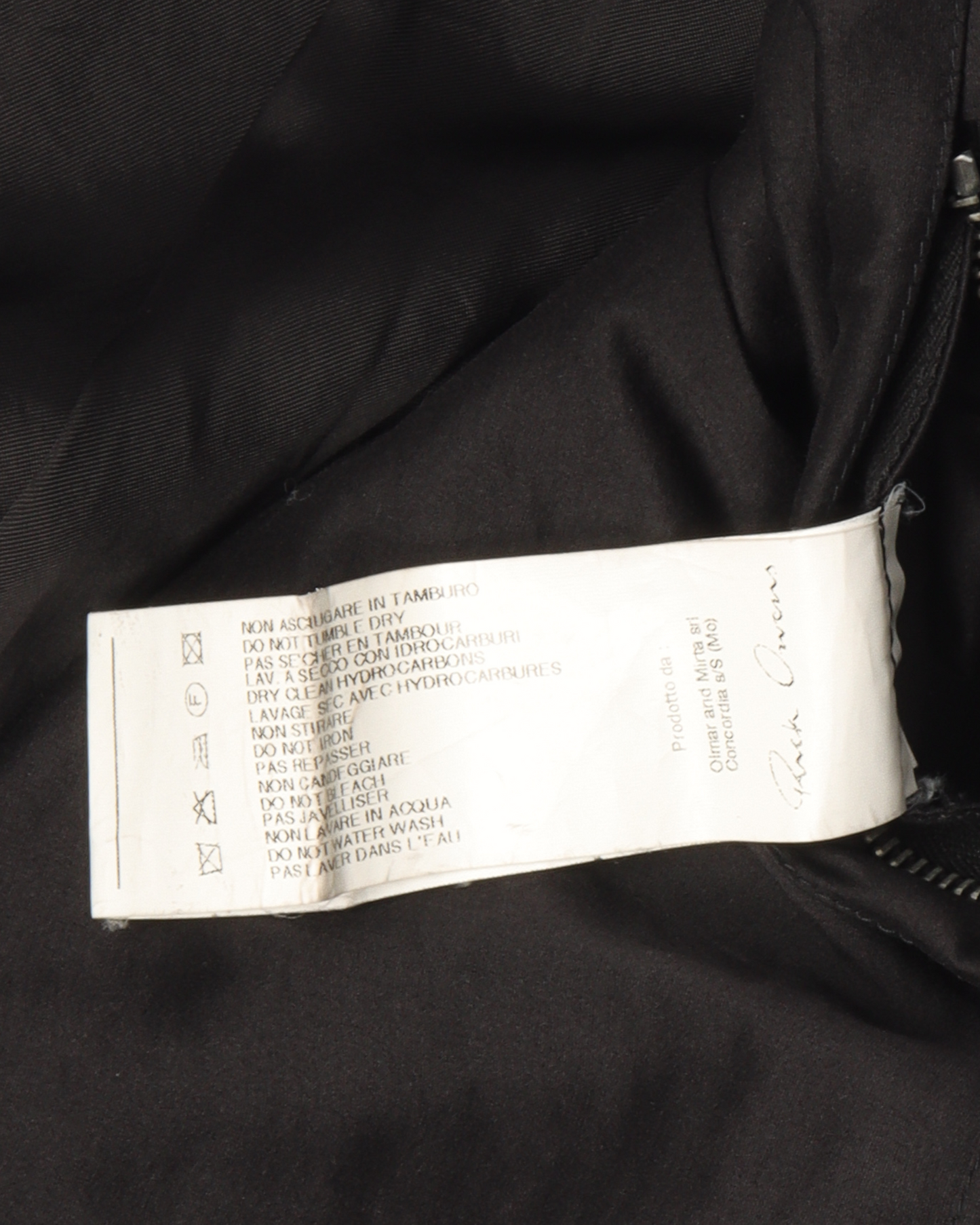 FW09 "CRUST" Hammered Lamb Leather Stooges Jacket