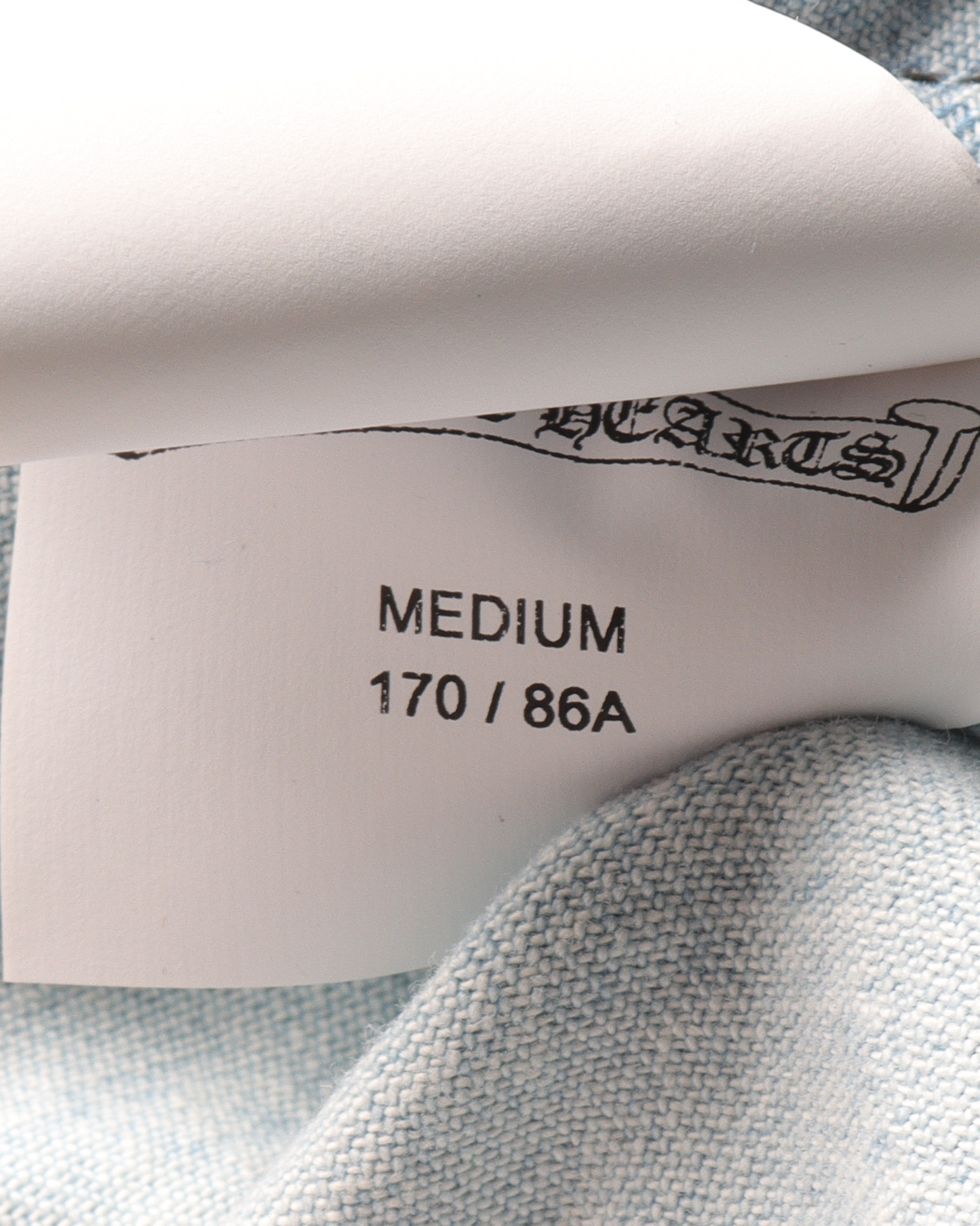 Denim Cross Patch Shirt