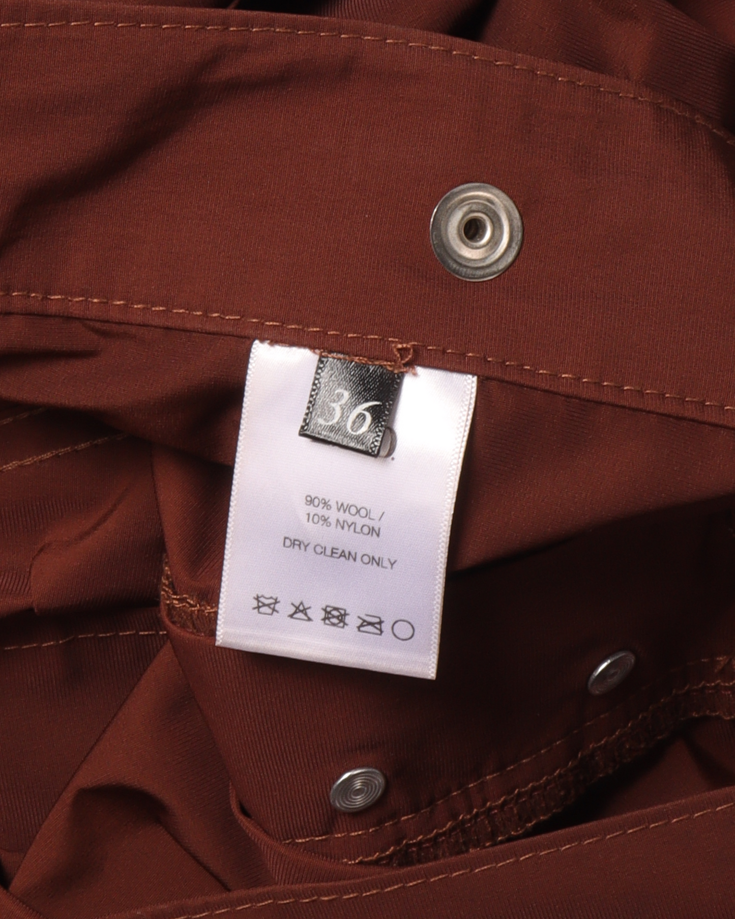 Wool-Blend Nylon Suspender Cargo Pants