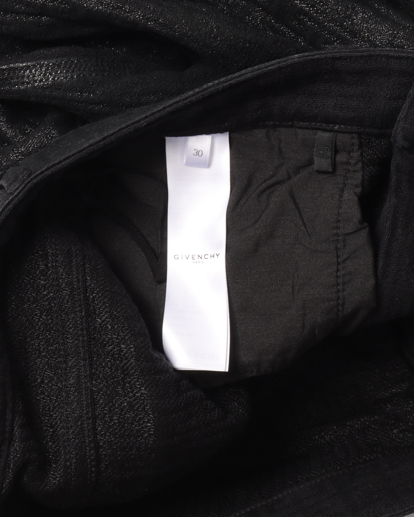 Waxed Monogram Jeans
