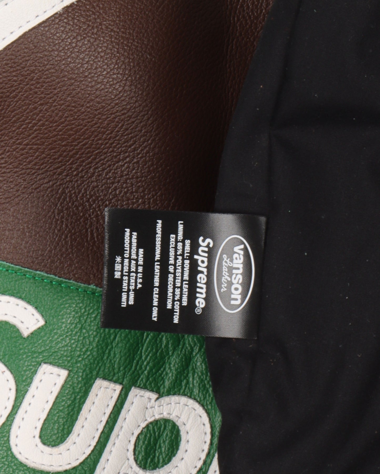 Yohji Yamamoto Vanson Leathers Split Jacket