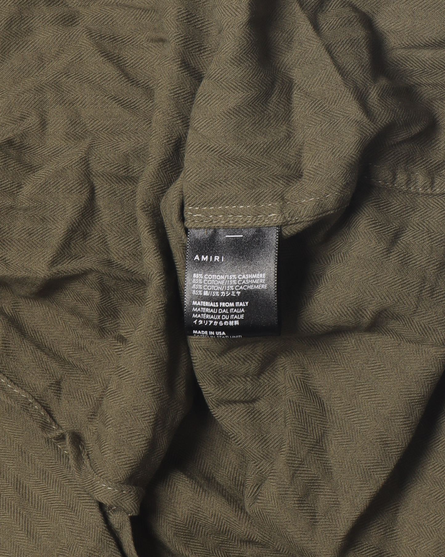 Olive Patch Scout Shirt