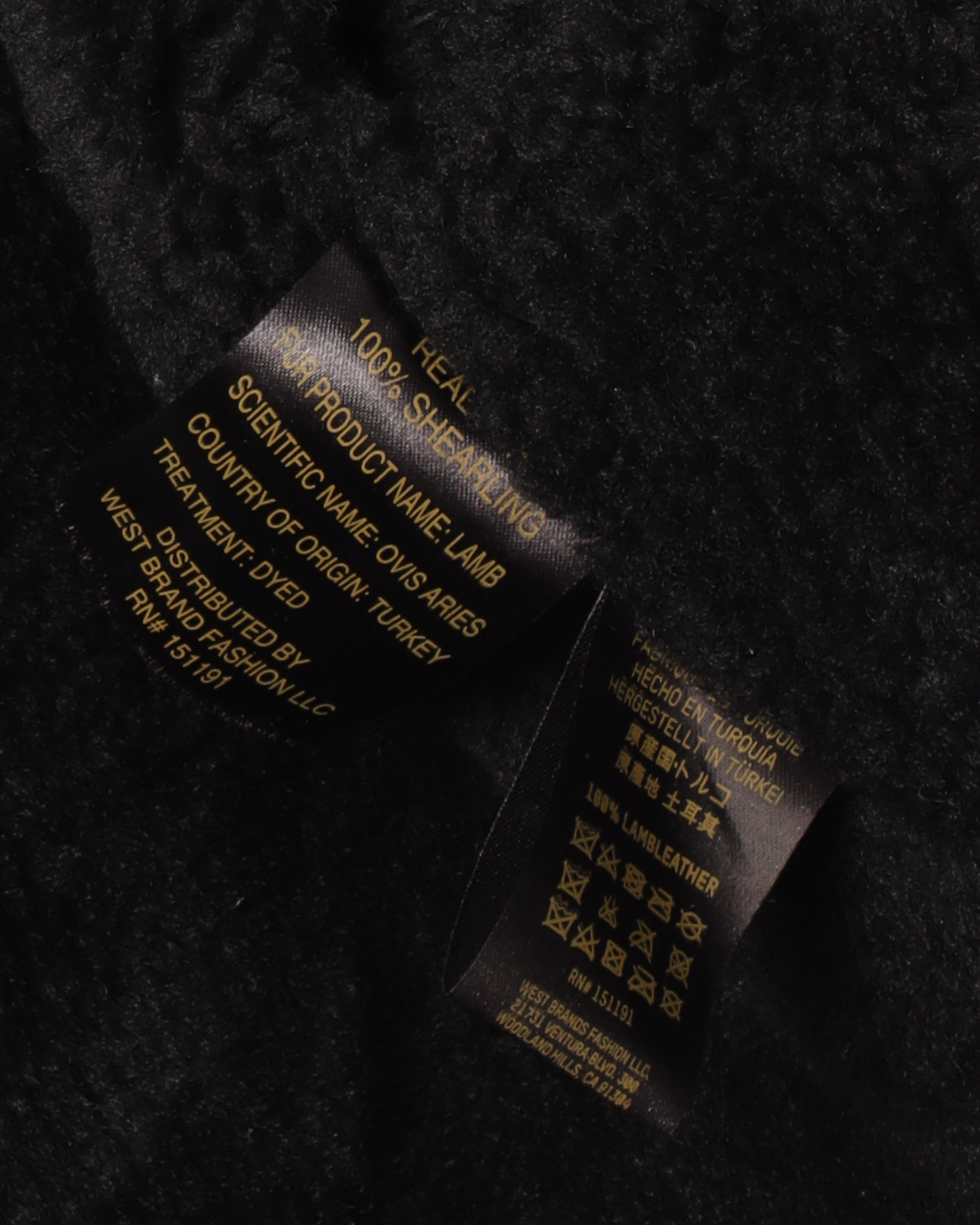 Season 5 Cropped Shearling Leather Jacket