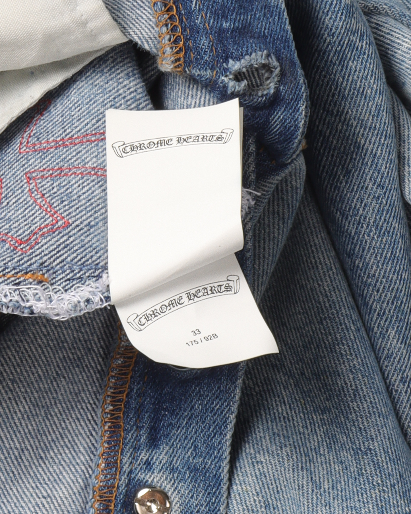 Gallery Dept. "La Flare" Cross Patch Denim