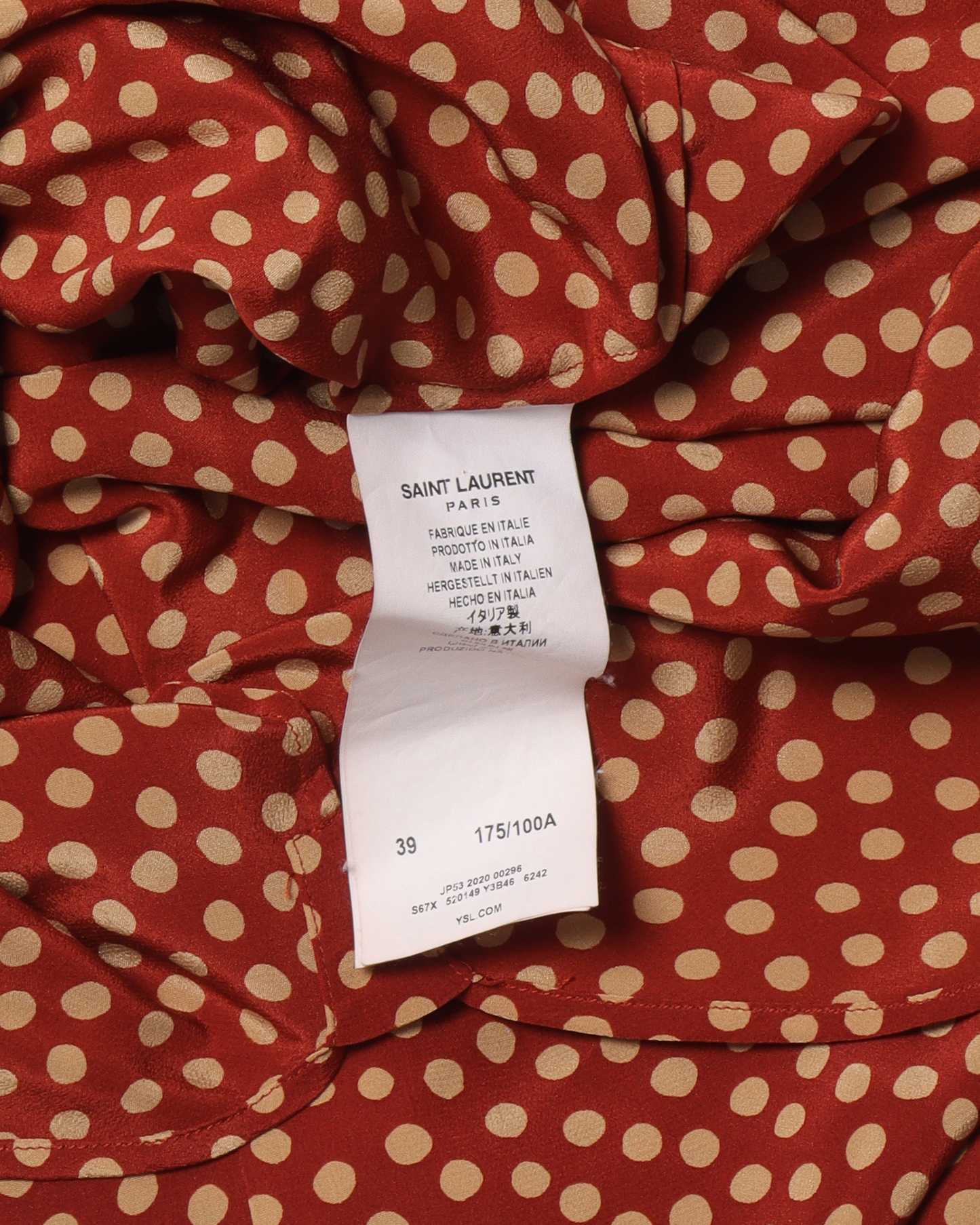 Polka Dot Button Up Shirt