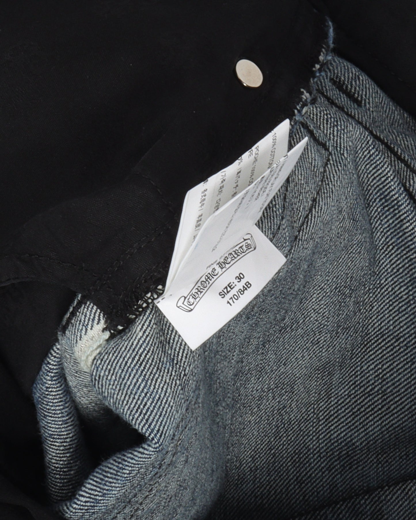 Matty Boy Leather Chomper Patch Jeans