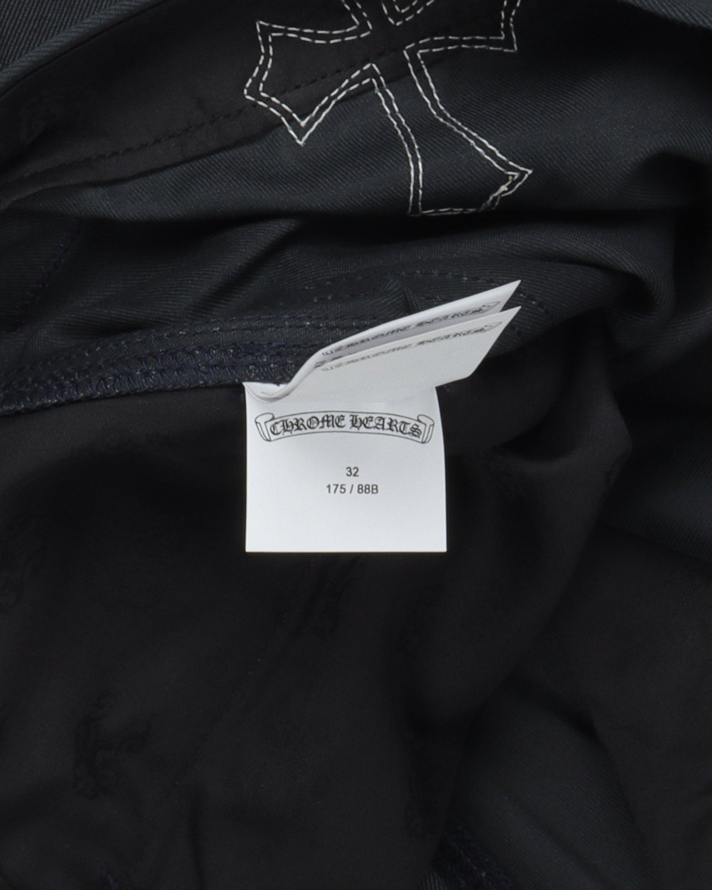 Double Knee Cross Patch Pants