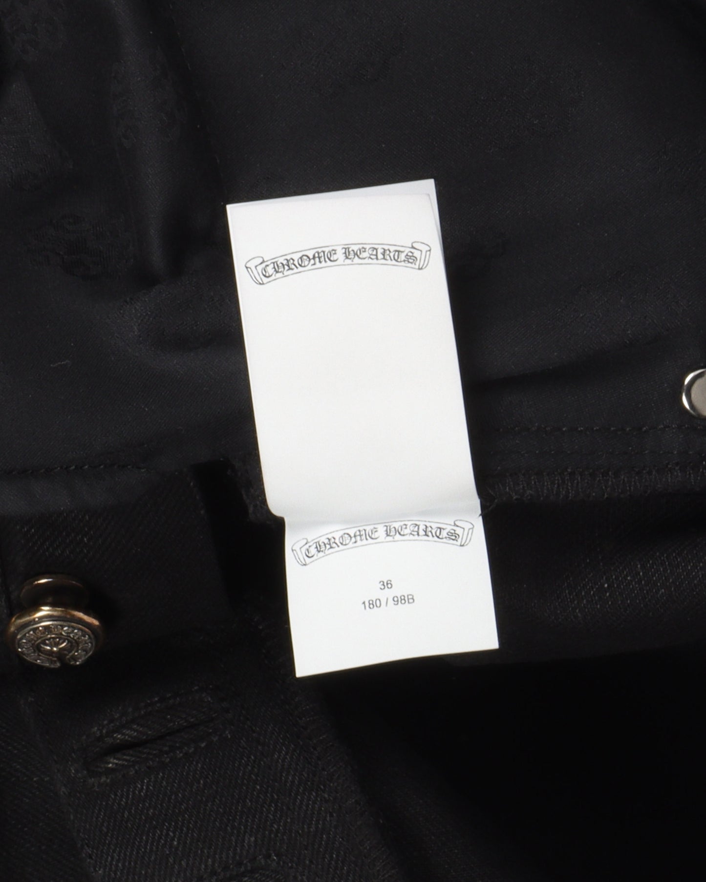 Multicolor Cross Patch Jeans