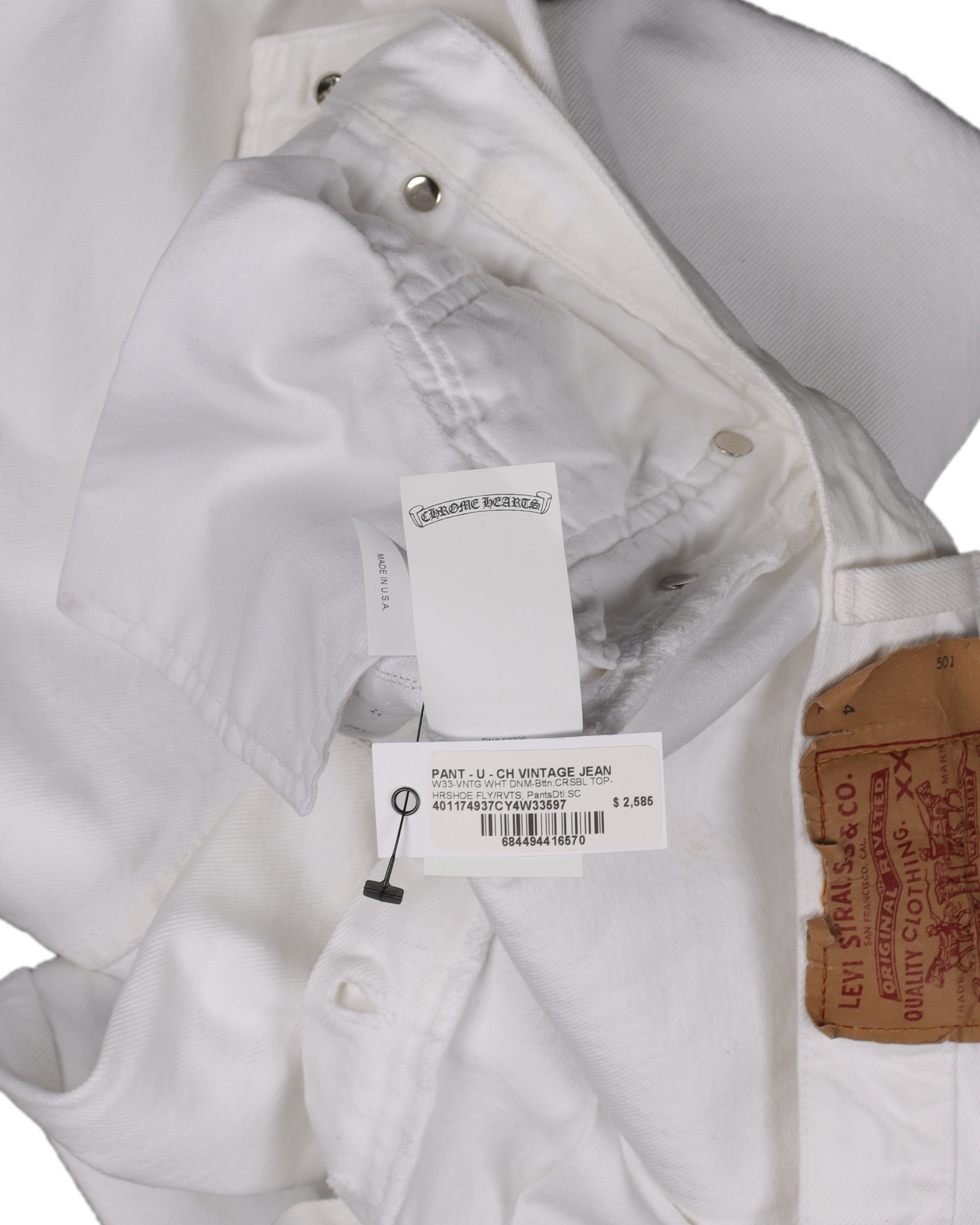 LEVI'S CROSS PATCH DENIM