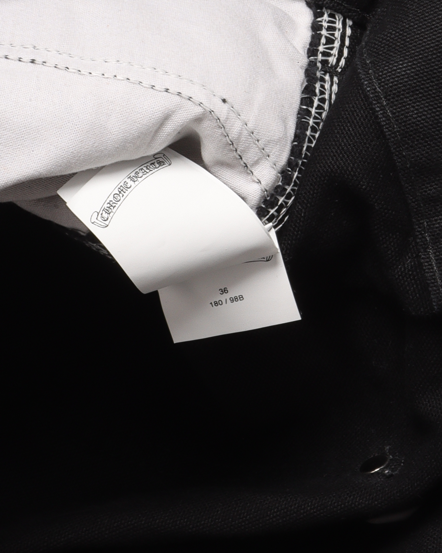 Sex Records Double Knee Cross Patch Carpenter Denim