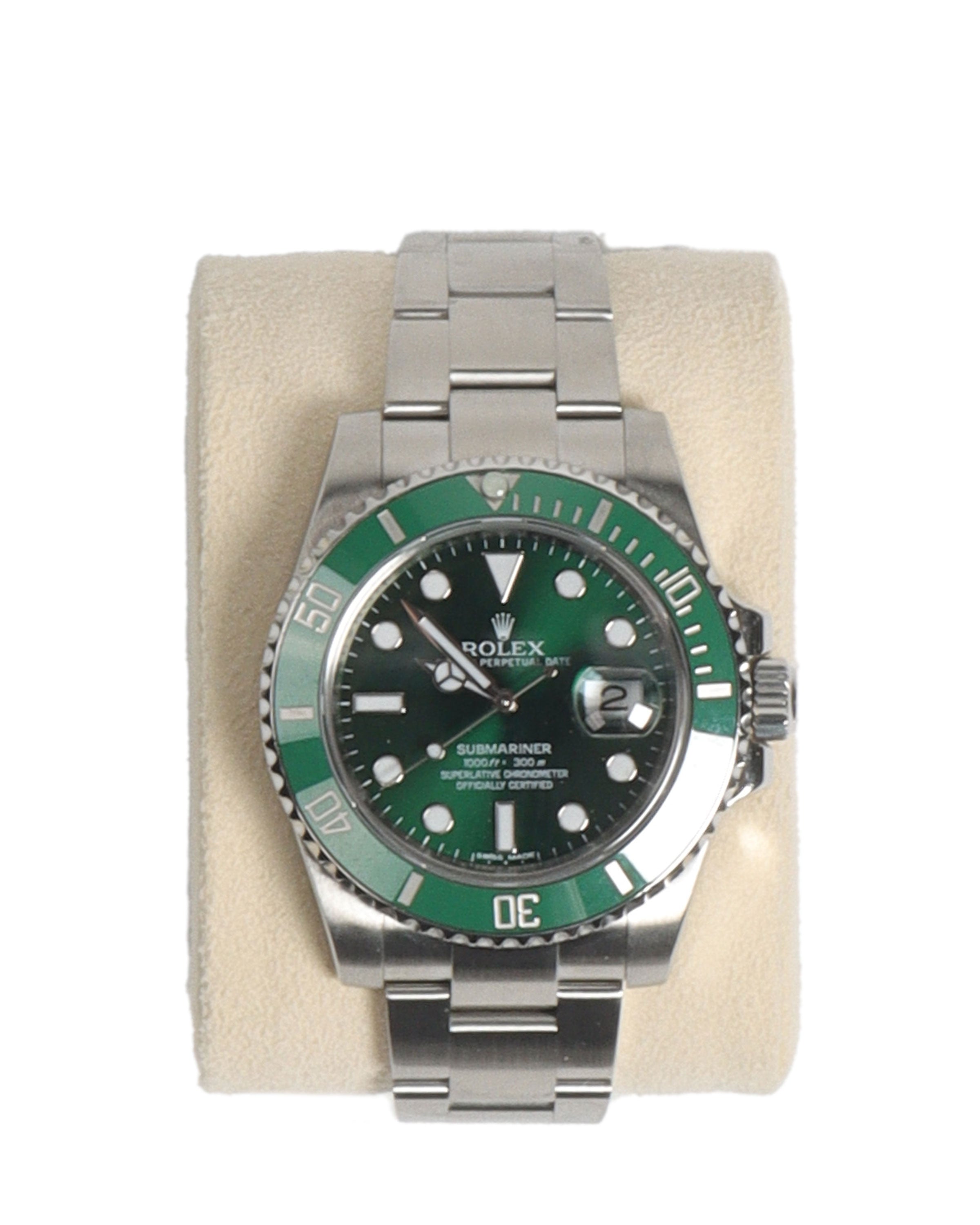 Rolex Submariner 116610LV Hulk – Justin Reed