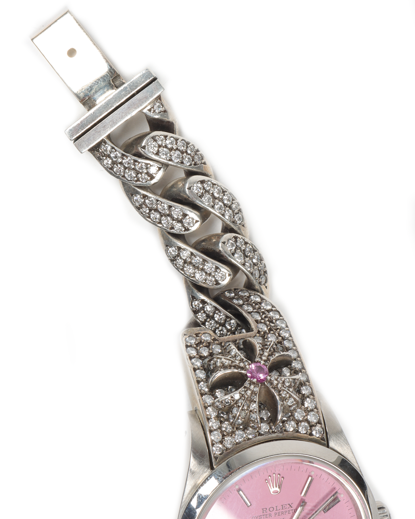 36mm Pave Rolex Air King