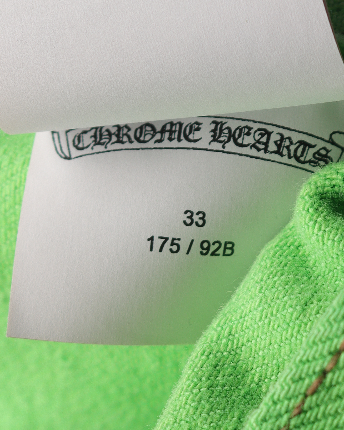 Levi's Cross Patch Denim Sex Records Neon Green