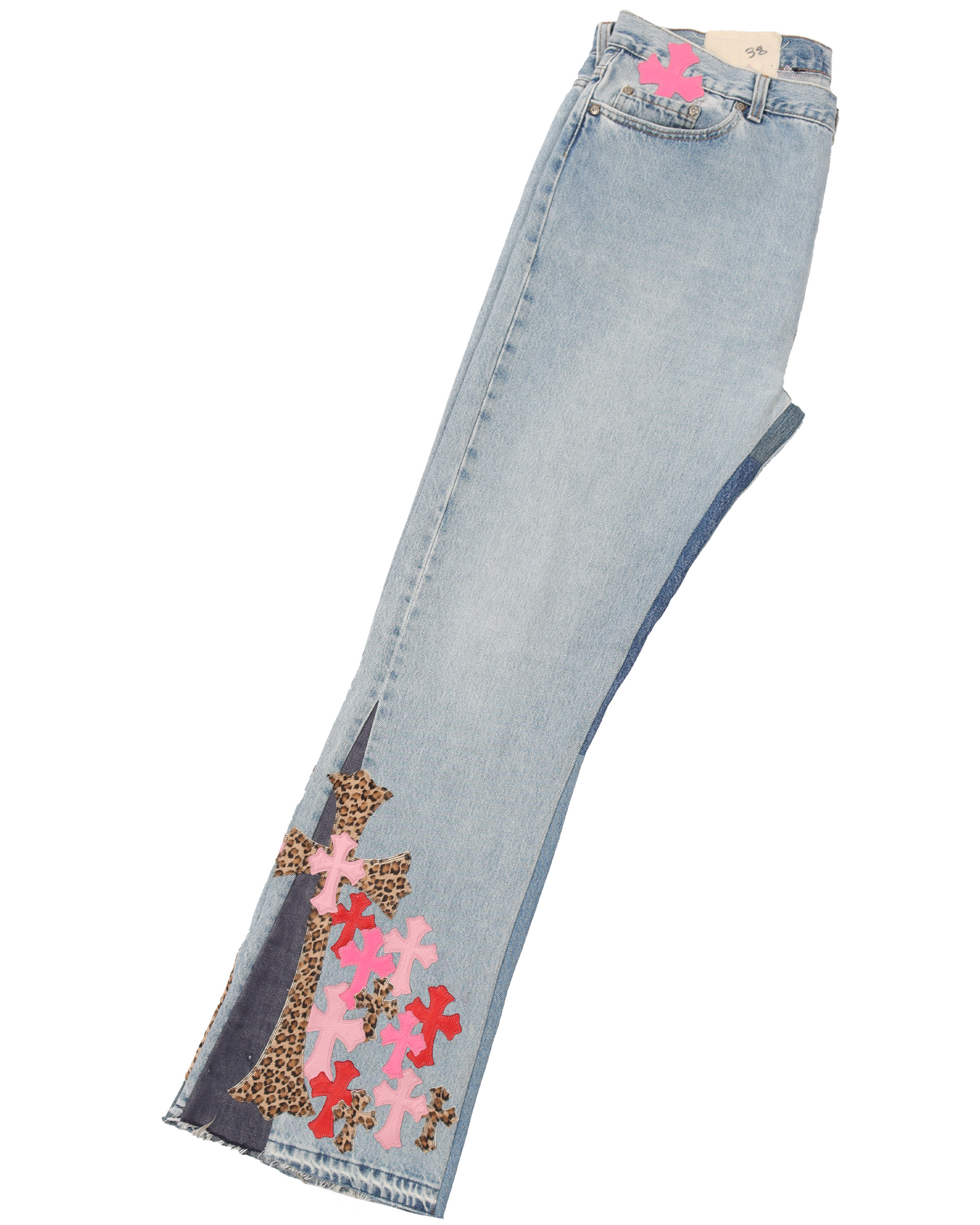 Levi's Cross Patch Flared Denim