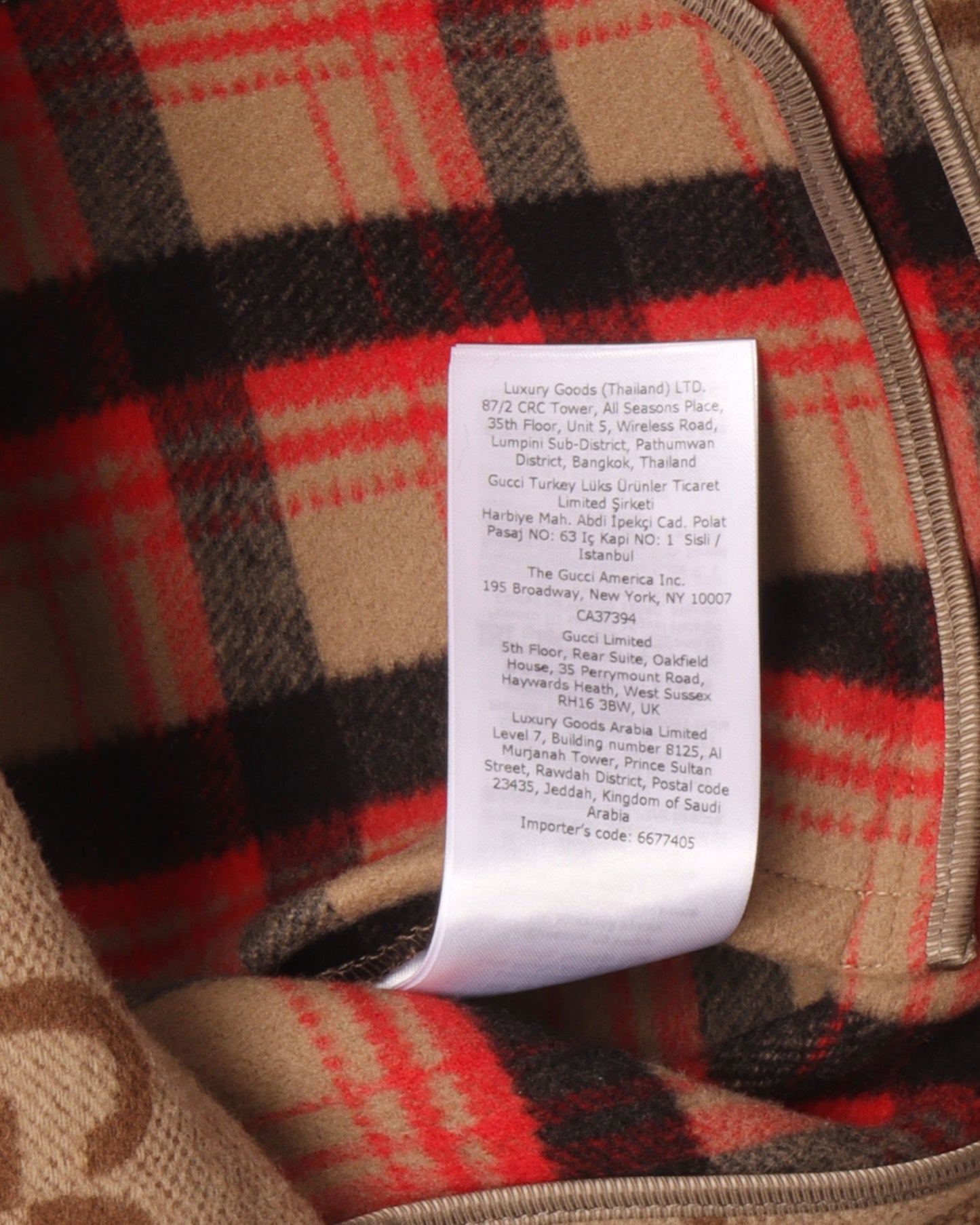 Jumbo G Monogram Jacket