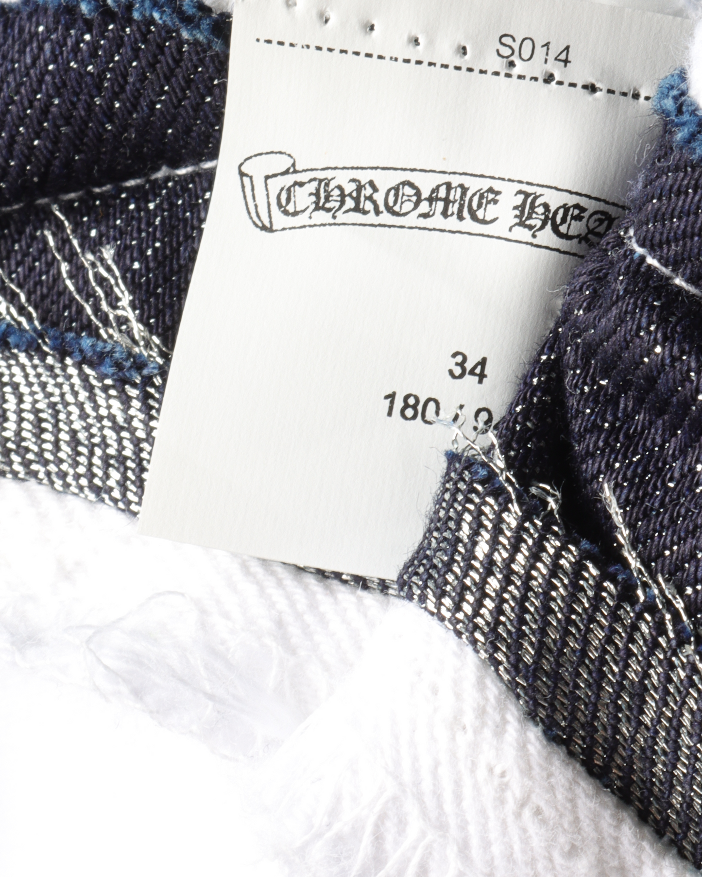 Gallery Dept. "La Flare" Leopard Cross Patch Denim